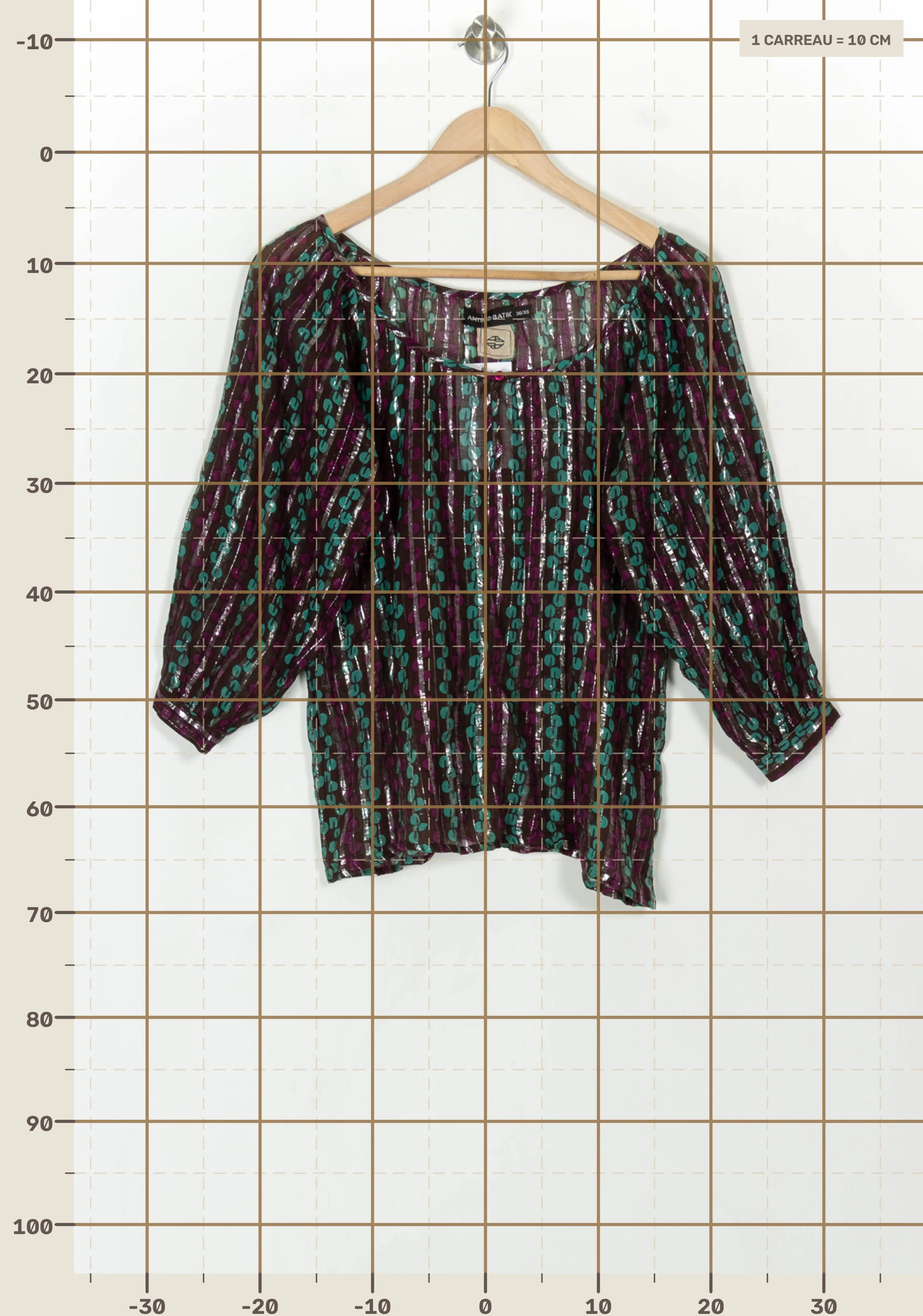 Blouse ANTIK BATIK - Seconde Main Multicolored