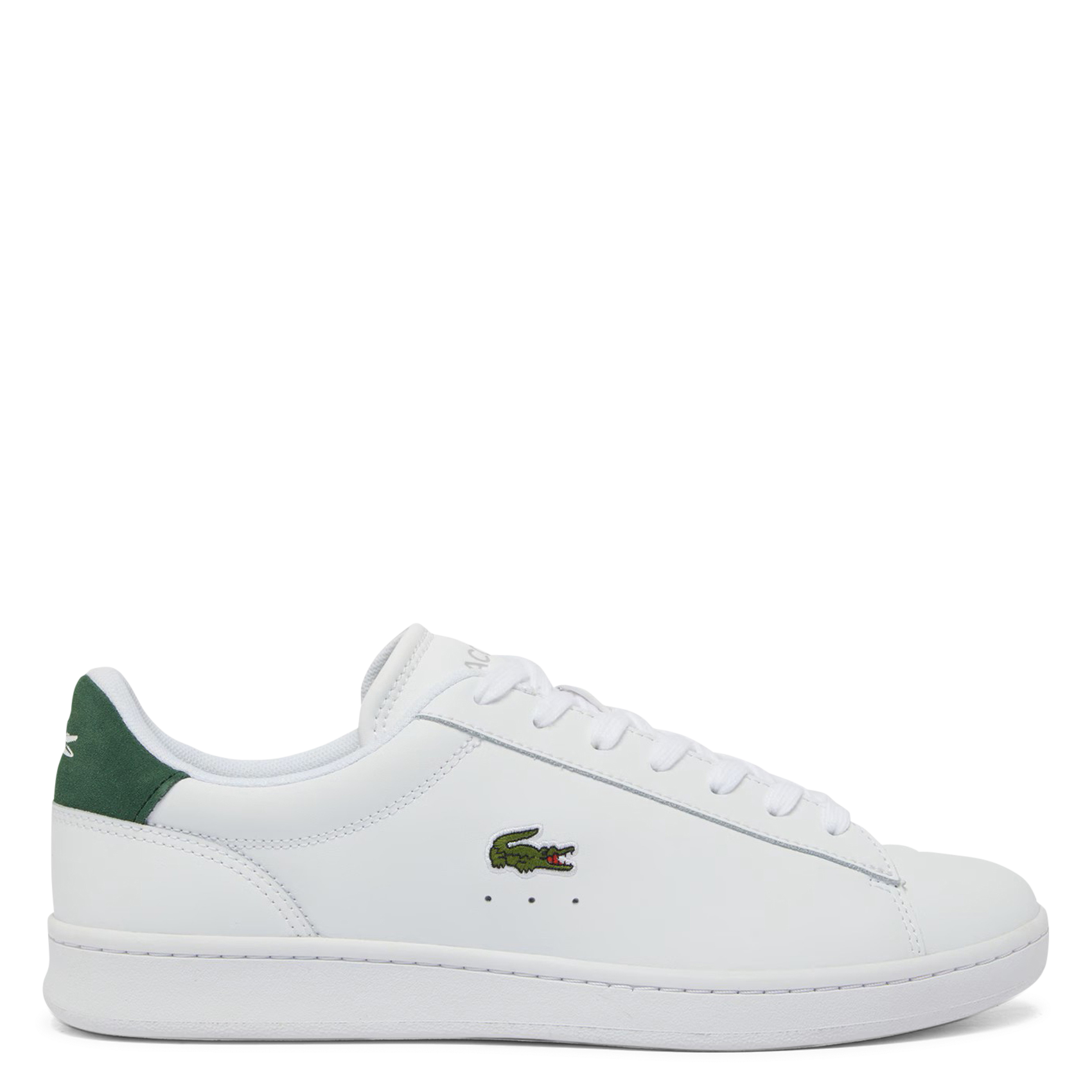 Baskets basses en cuir LACOSTE Blanc