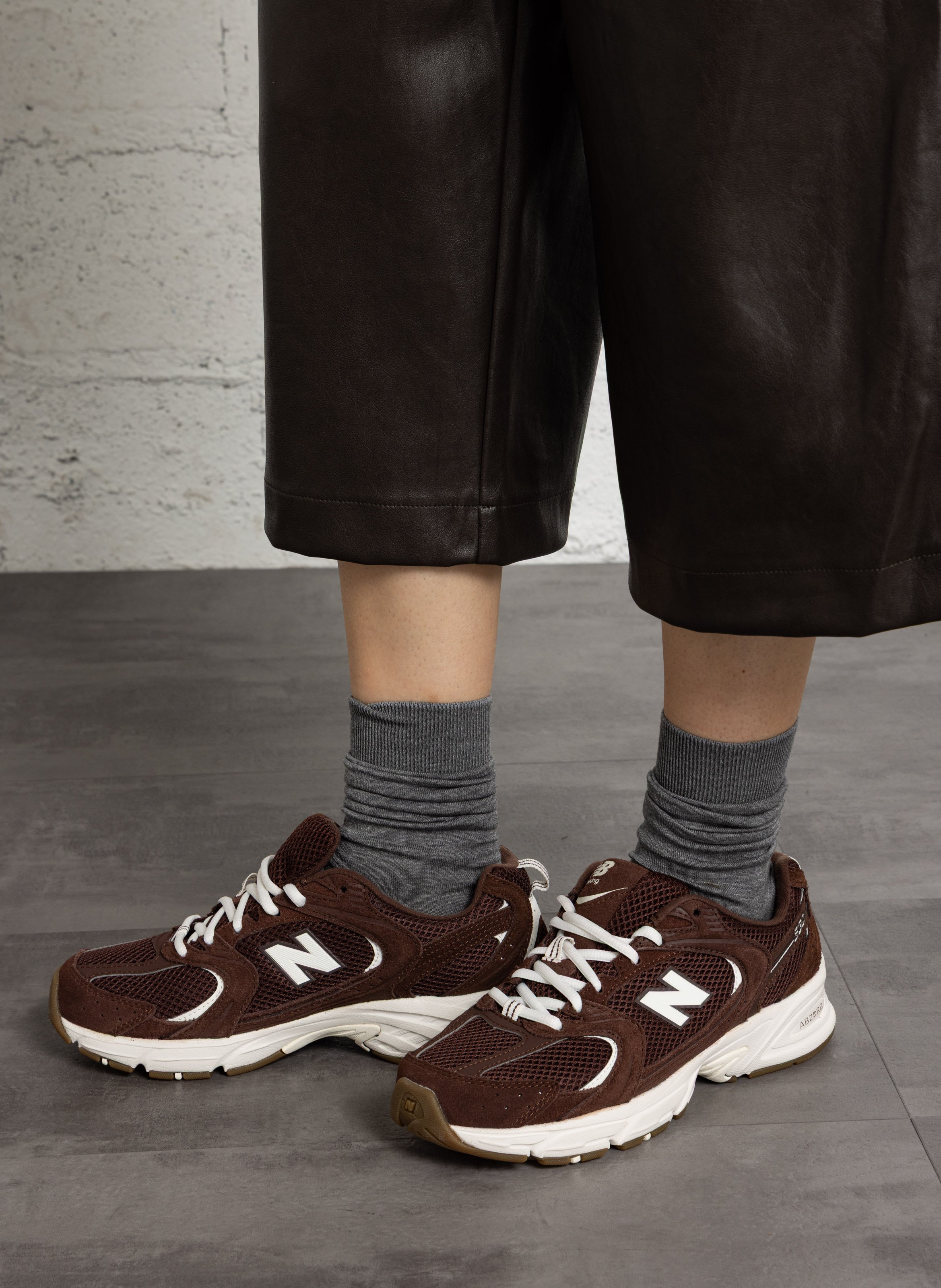 Sneakers basse con lacci NEW BALANCE Marrone