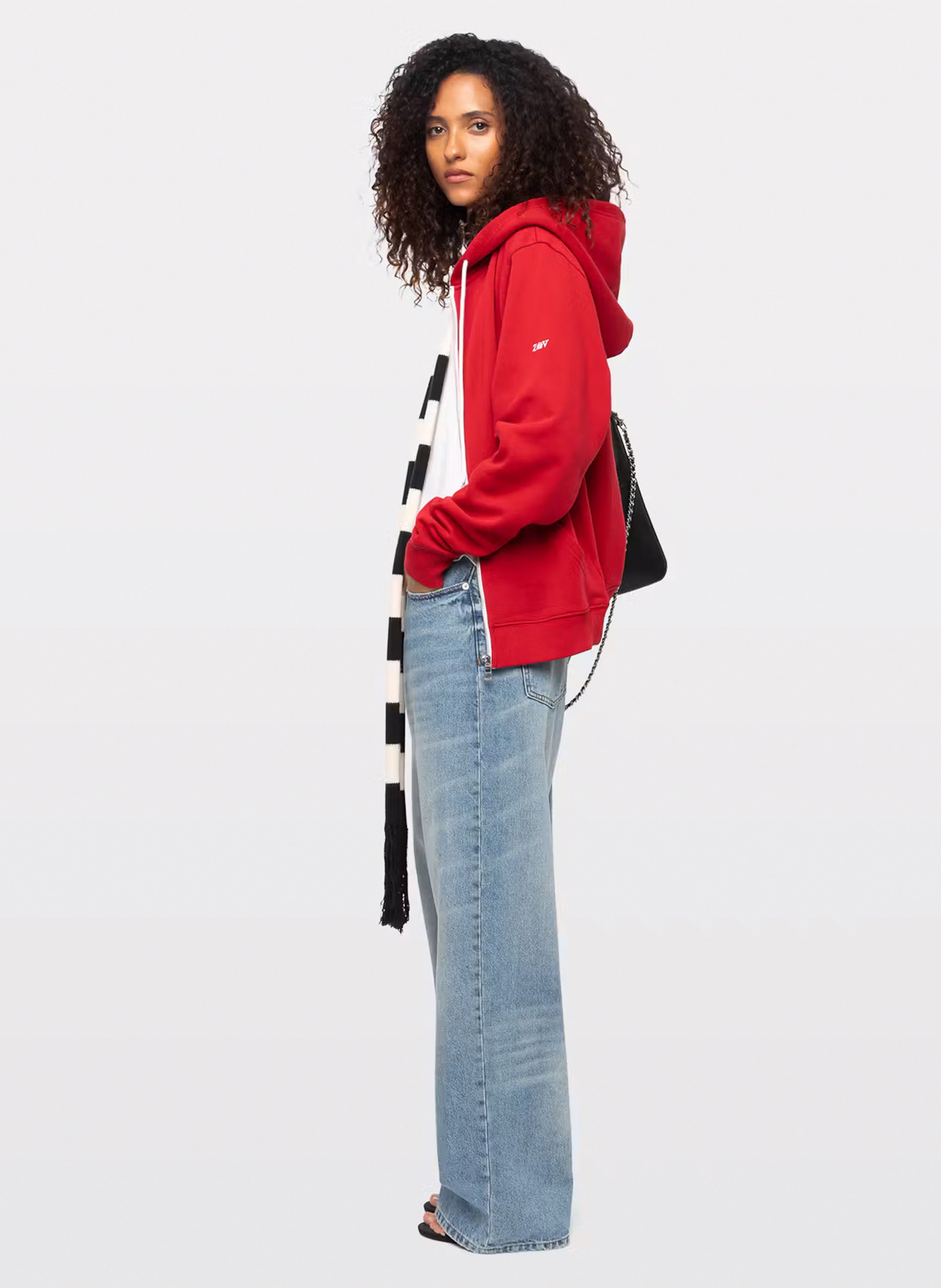 Kapuzen-Sweatshirt aus Baumwolle ZADIG&VOLTAIRE Rot