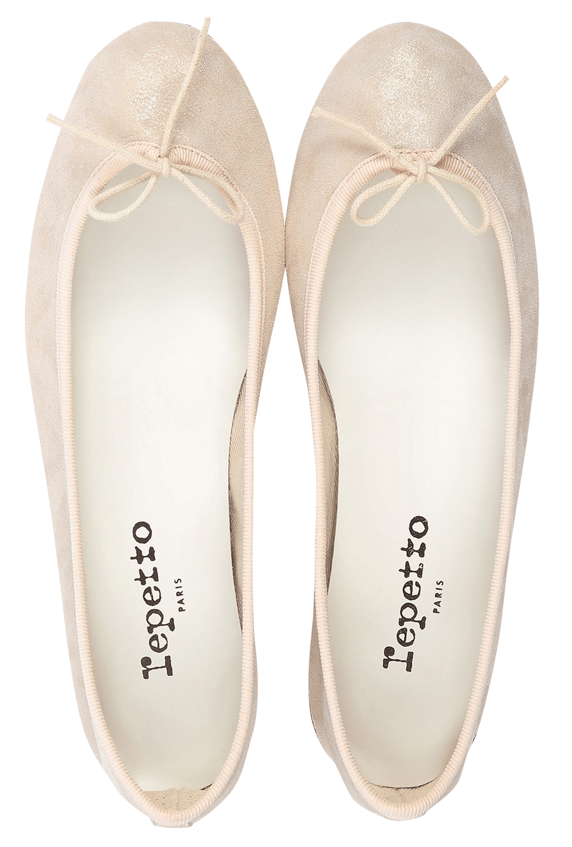 Lederballerinas REPETTO Weiss
