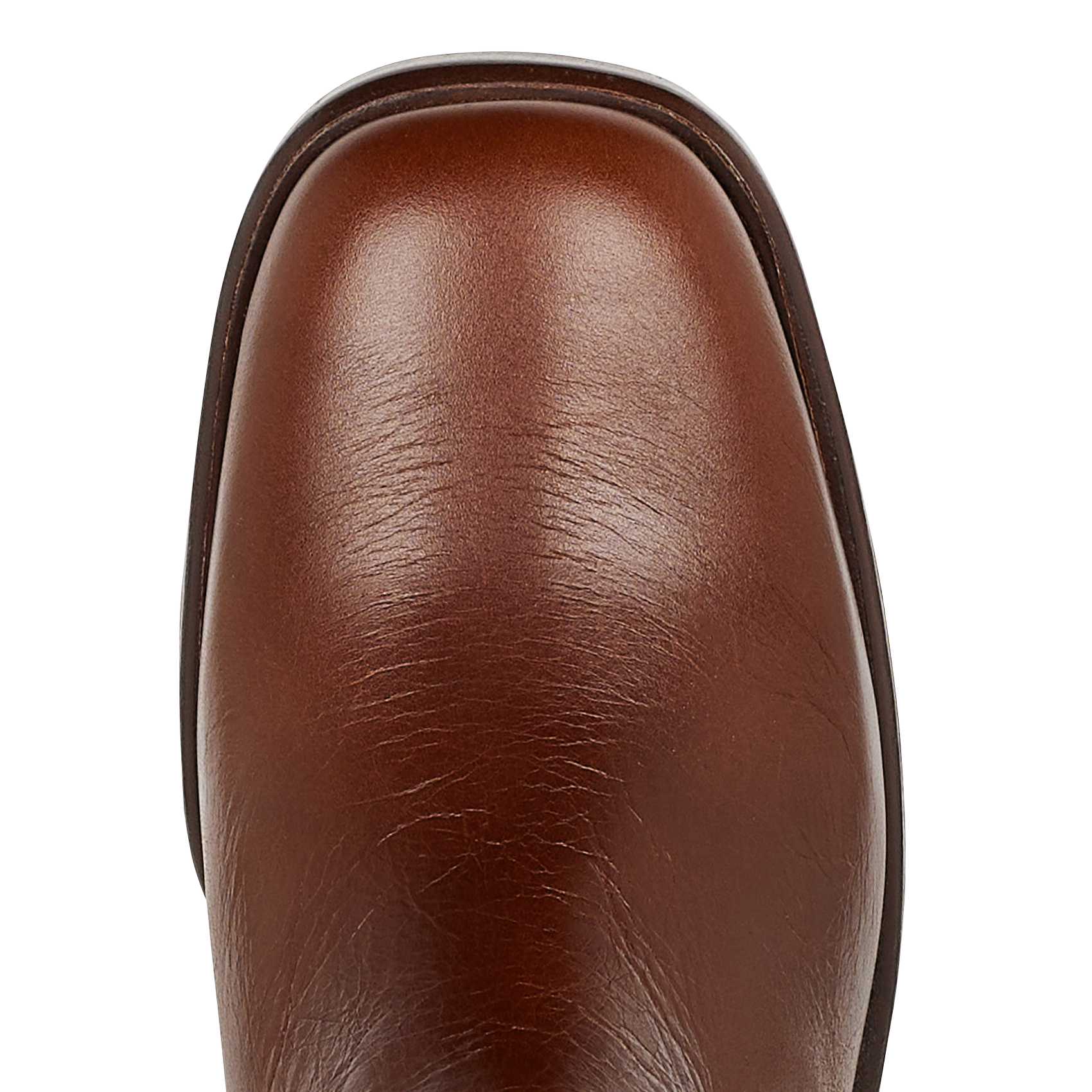 Heeled leather mid-calf boots JONAK Brown