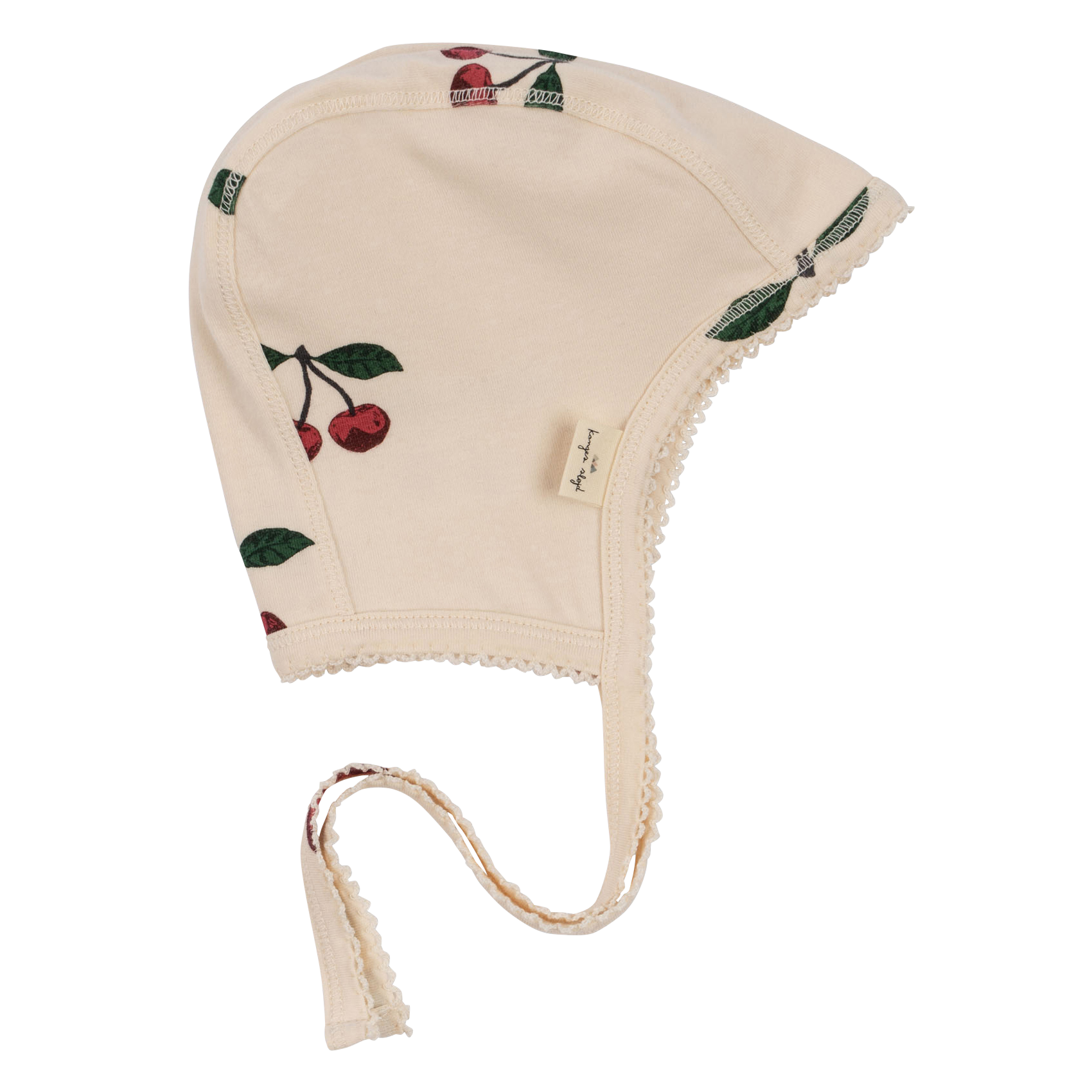 Weiche, gemusterte Mütze aus Bio-Baumwolle KONGES SLOJD