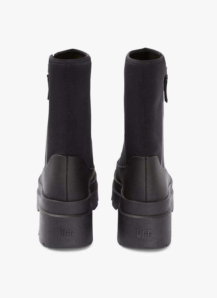 Black mid calf ugg boots best sale