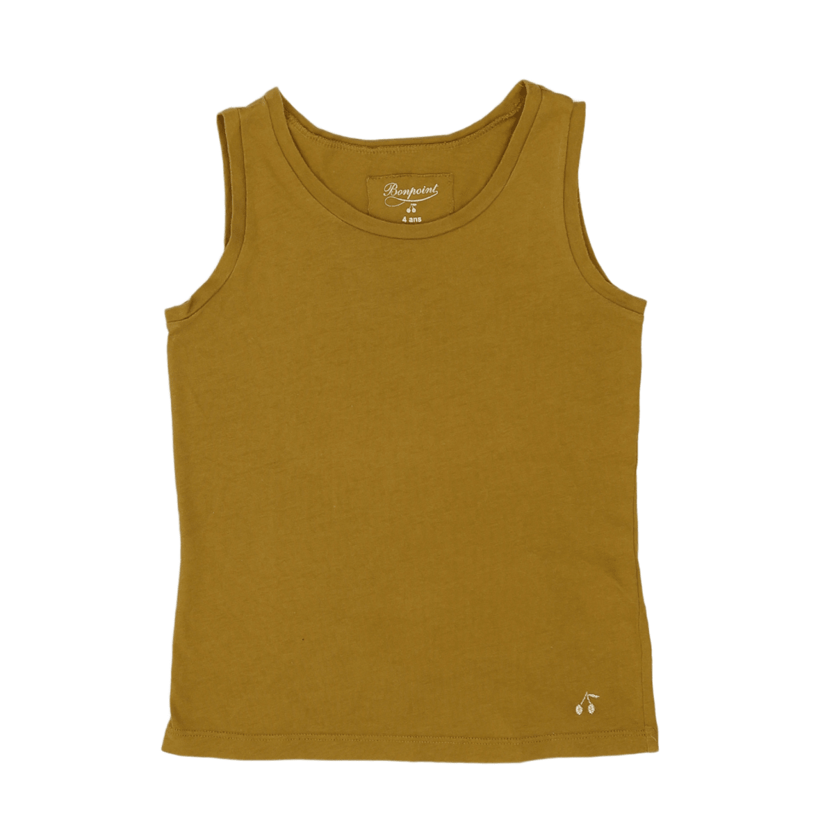 Brown Child Tank Top - 4 years BONPOINT - Seconde Main Brown