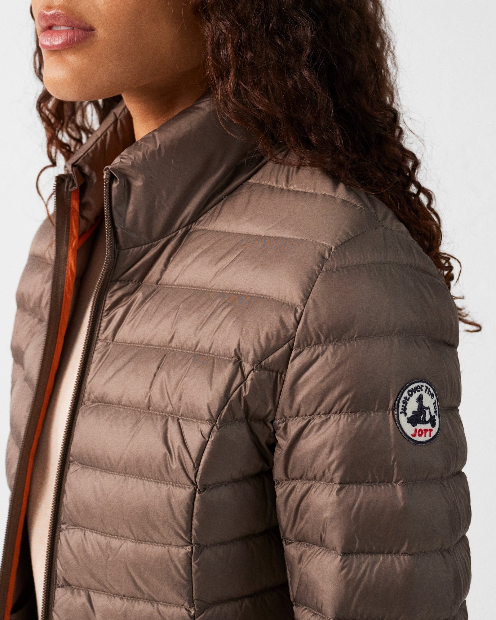 Lightweight down jacket JOTT Beige