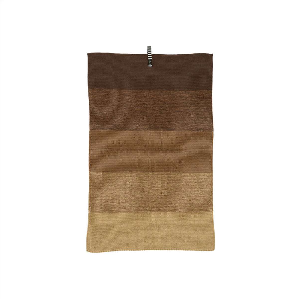 Organic cotton dish towel OYOY LIVING DESIGN Brown