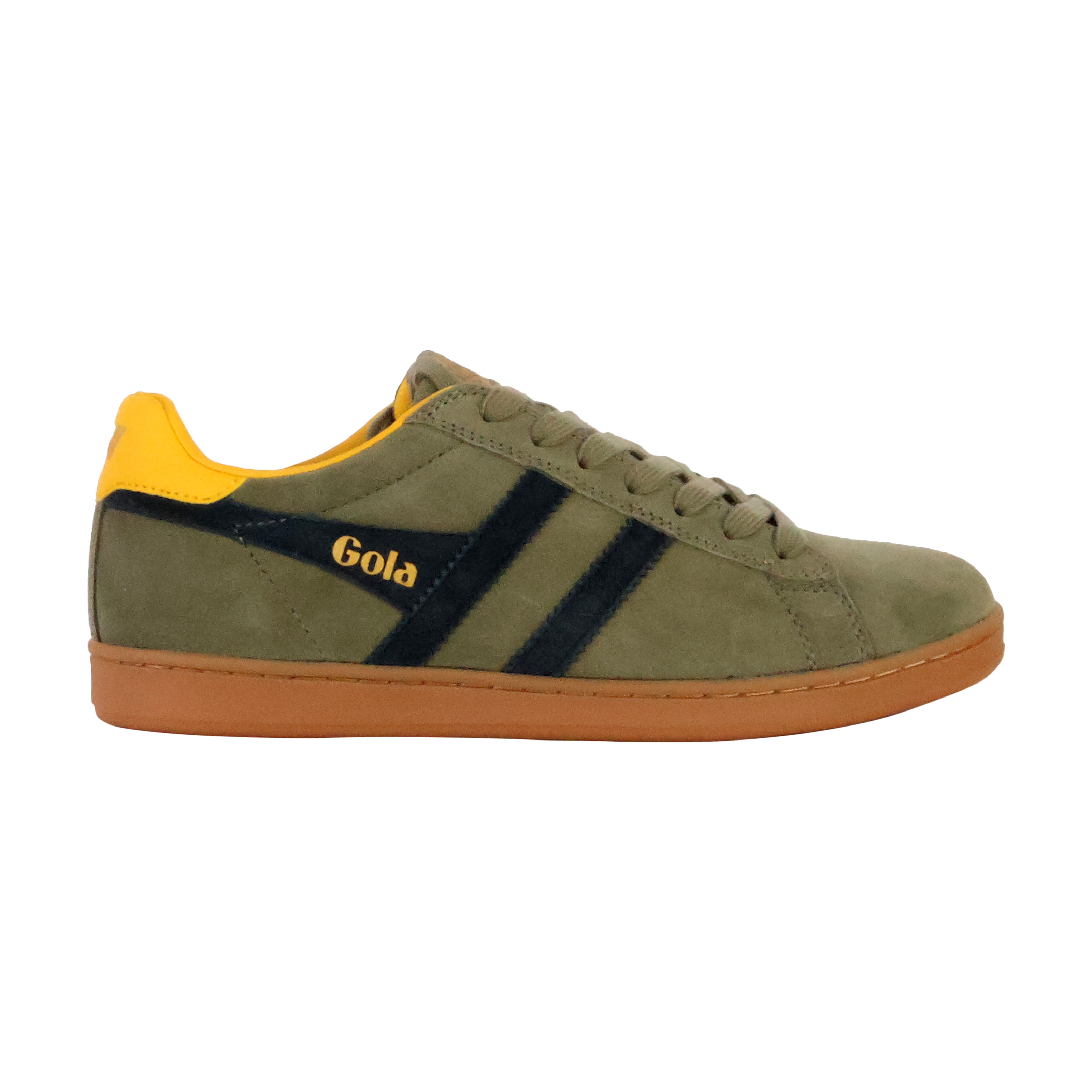Leather sneakers equipe ii suede GOLA Khaki