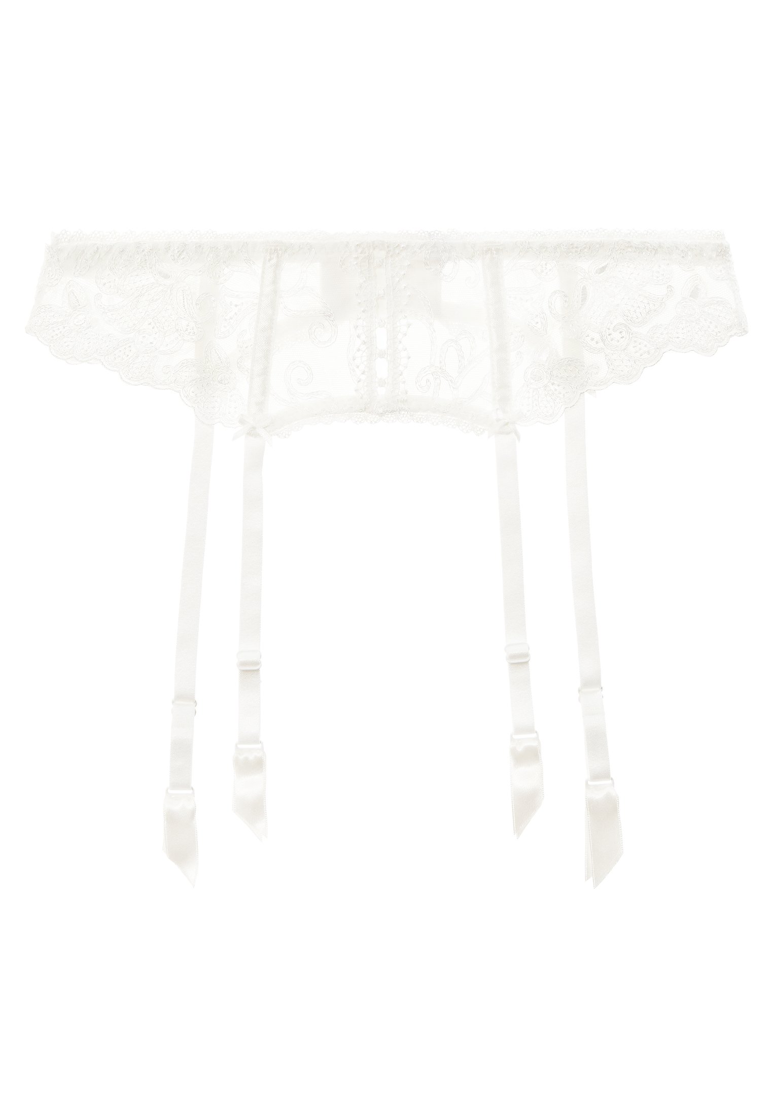 Co other susp. Belt AUBADE White