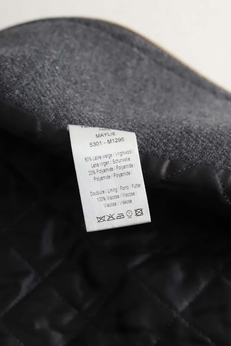 Crinkle dress TARA JARMON - Seconde Main Grey