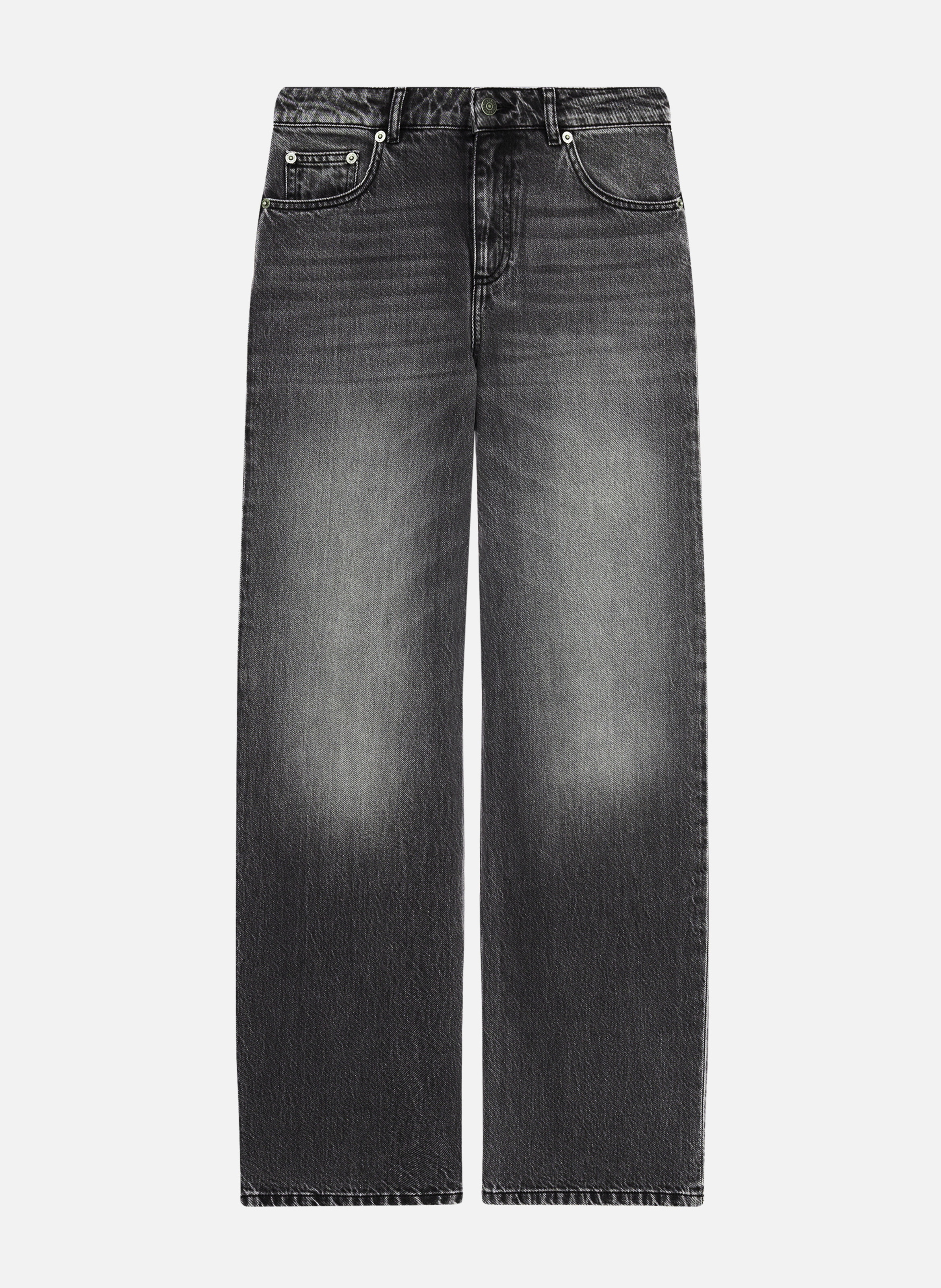 Straight cotton-blend pants THE KOOPLES Black