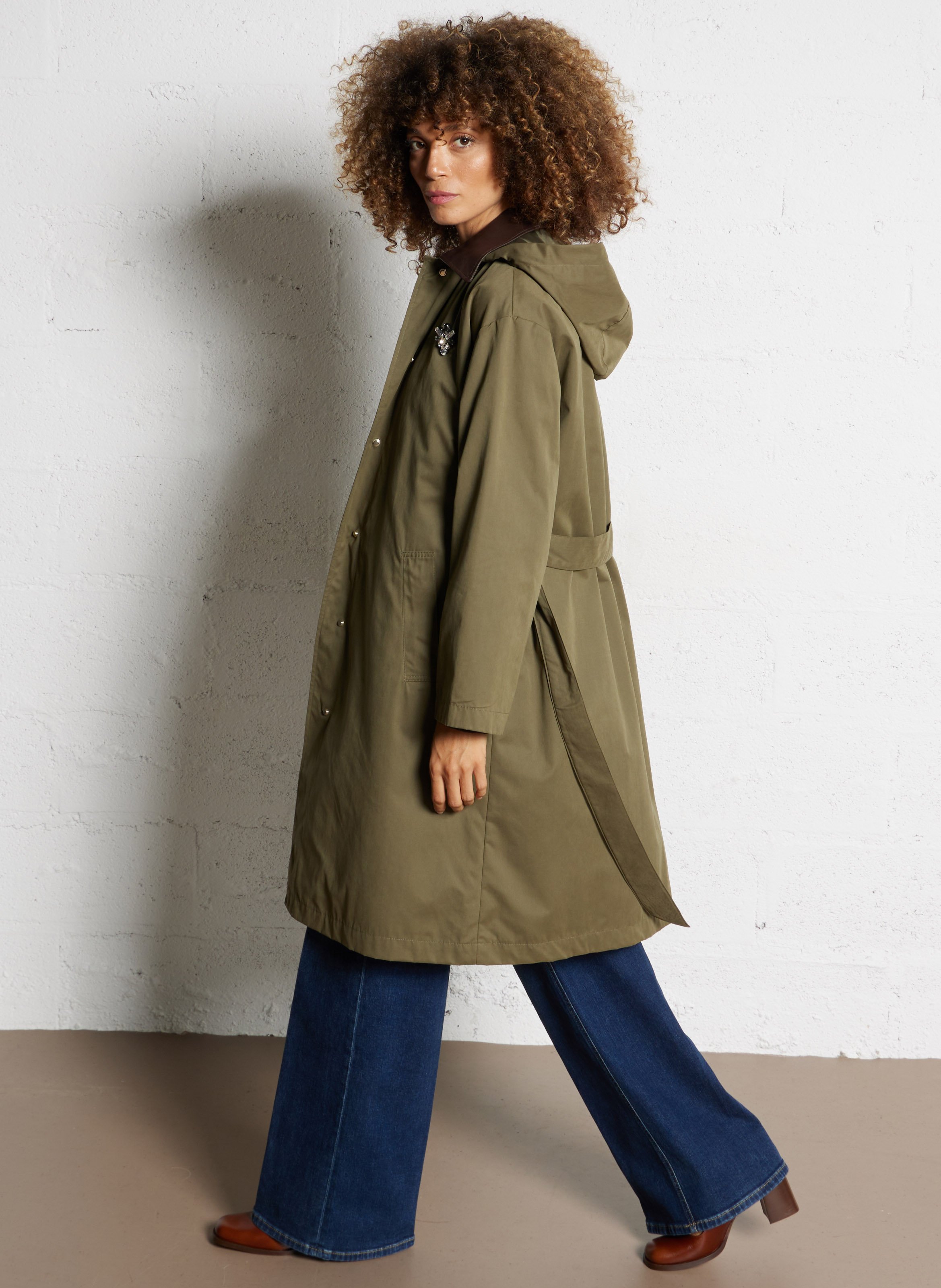 Trench col classique LIU JO Violet