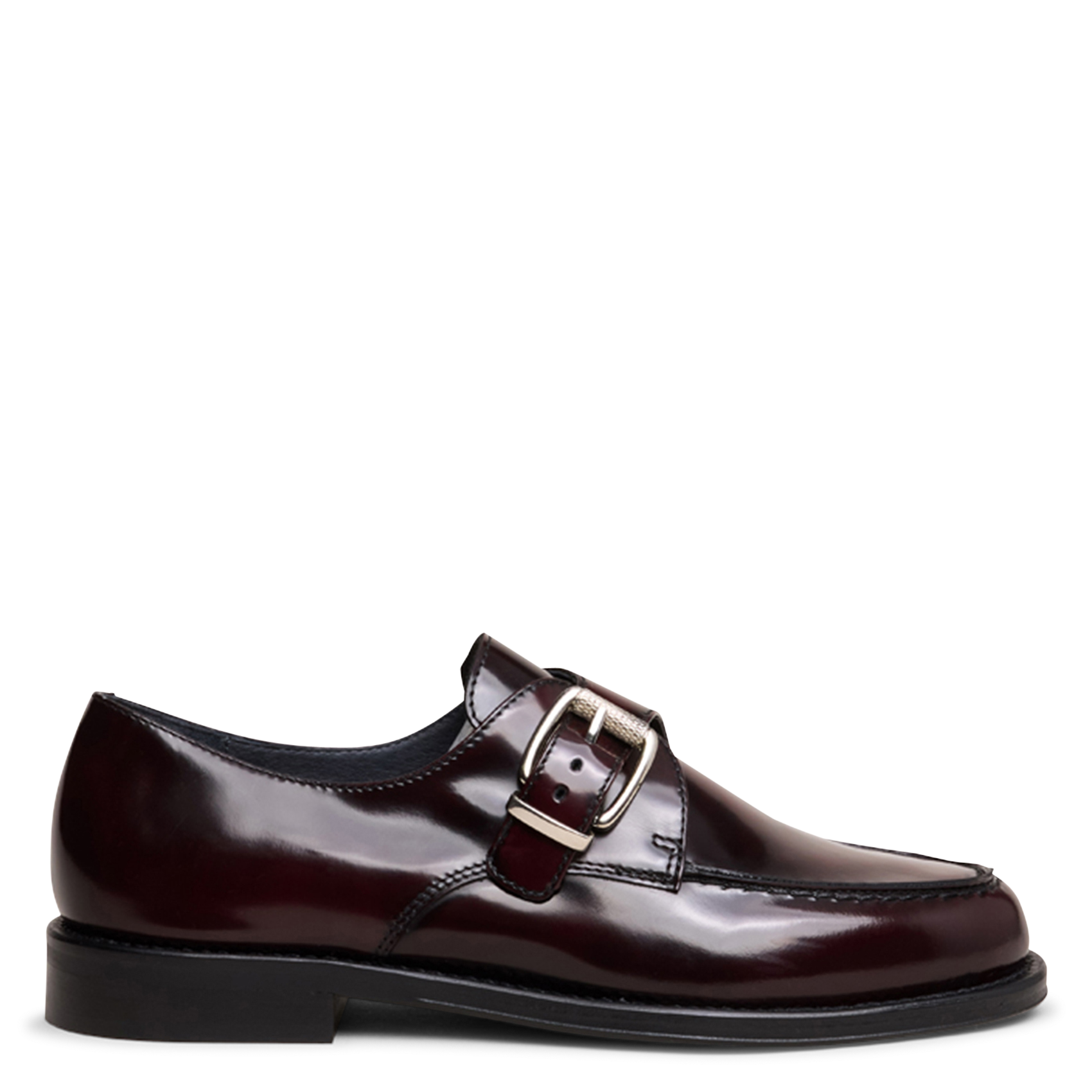 Mocassins en cuir verni JONAK Rouge