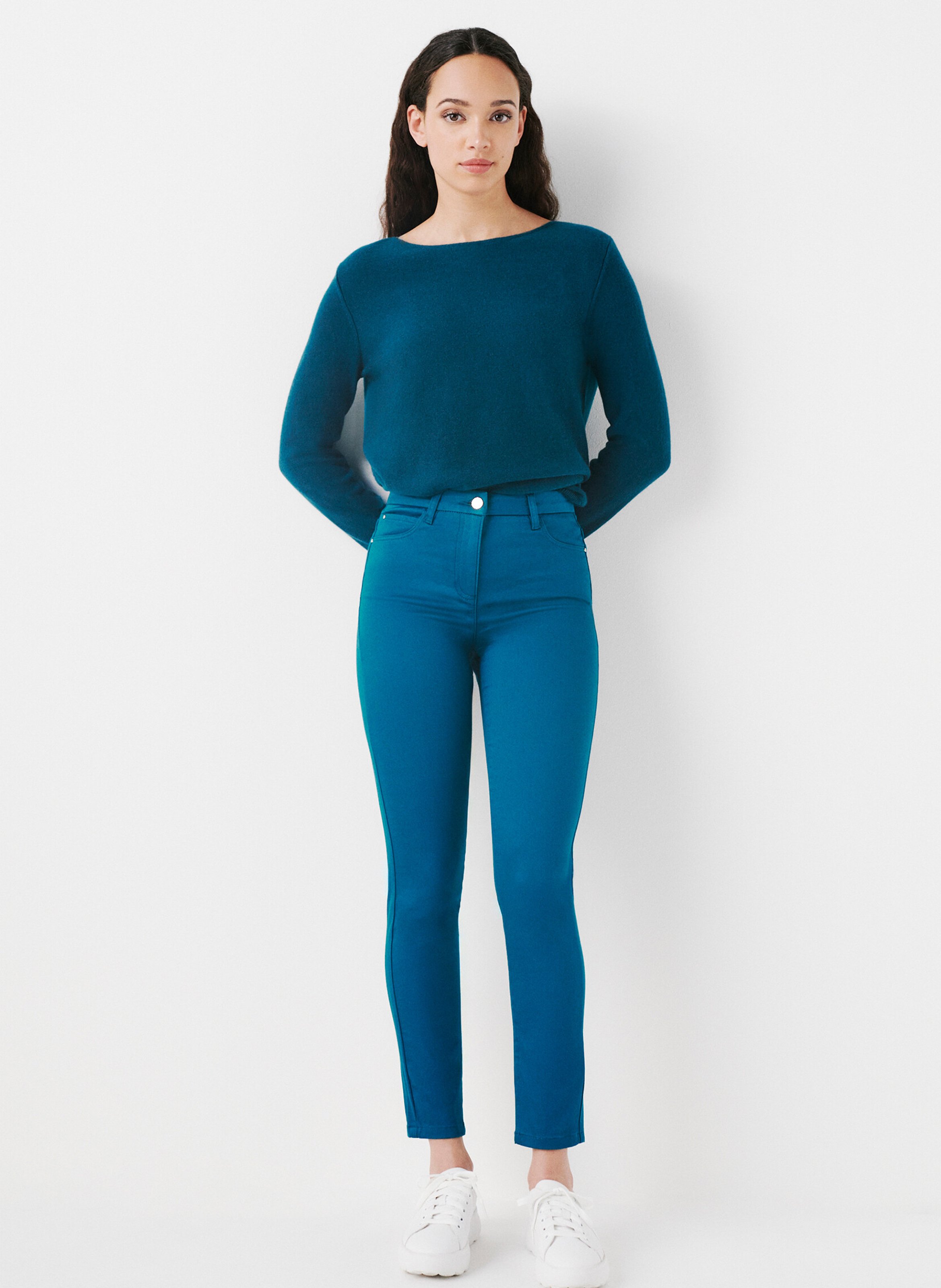 Jean slim CAROLL Bleu