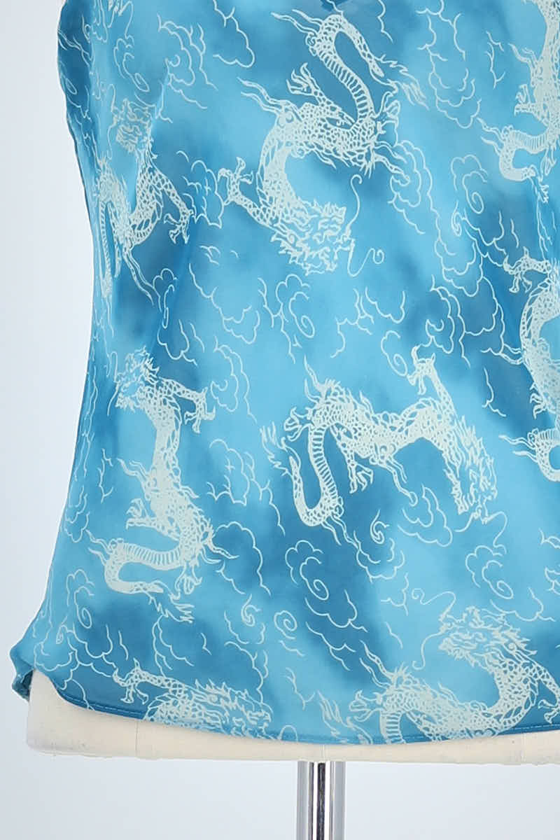 Azawood sleeveless top CALVIN KLEIN - Seconde Main Blue