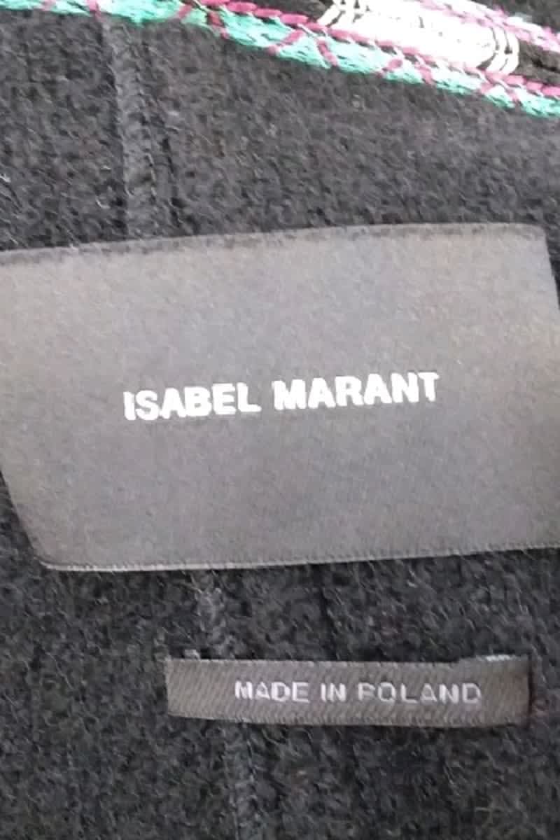 Coat ISABEL MARANT - Seconde Main Black