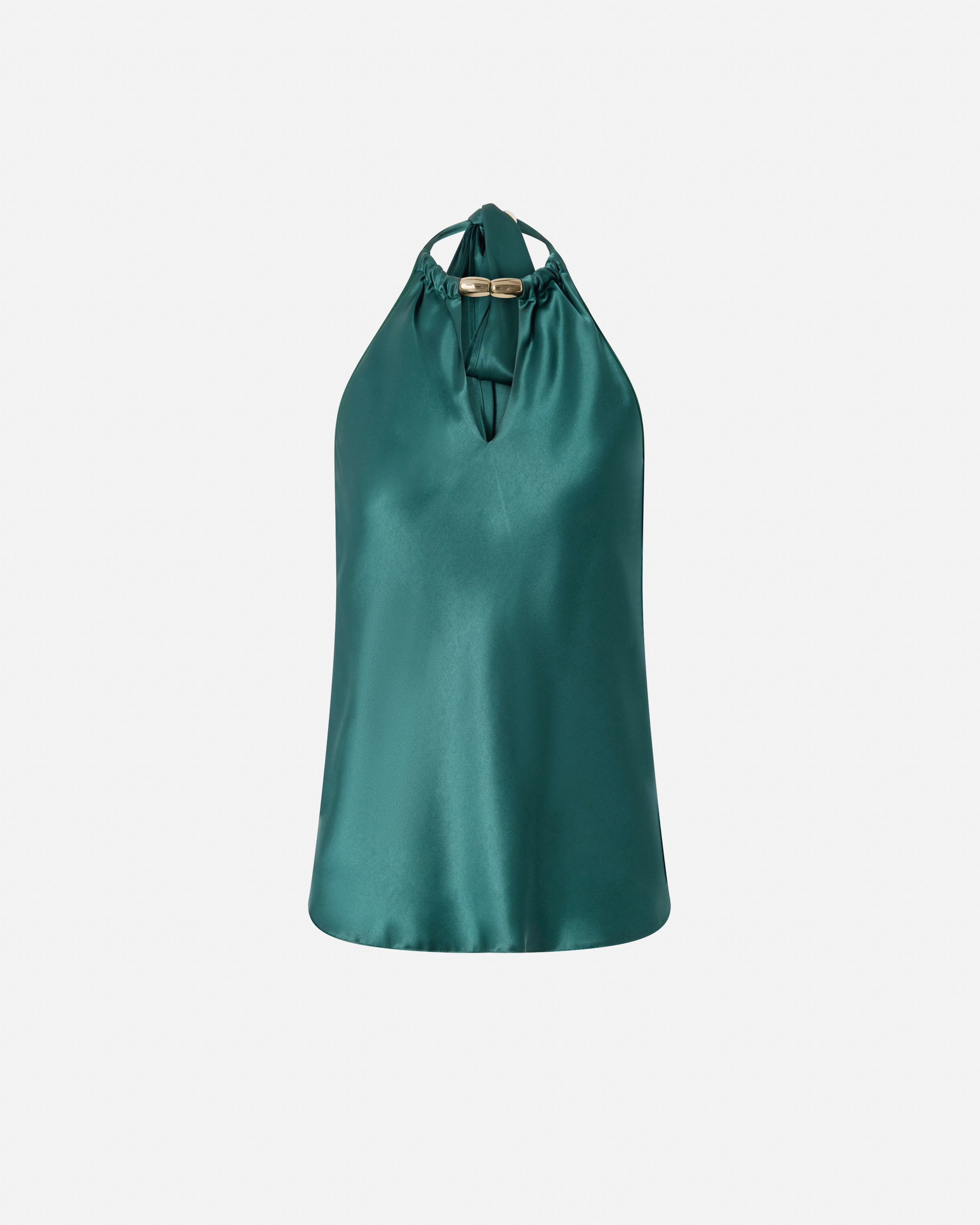 Backless top PINKO Green