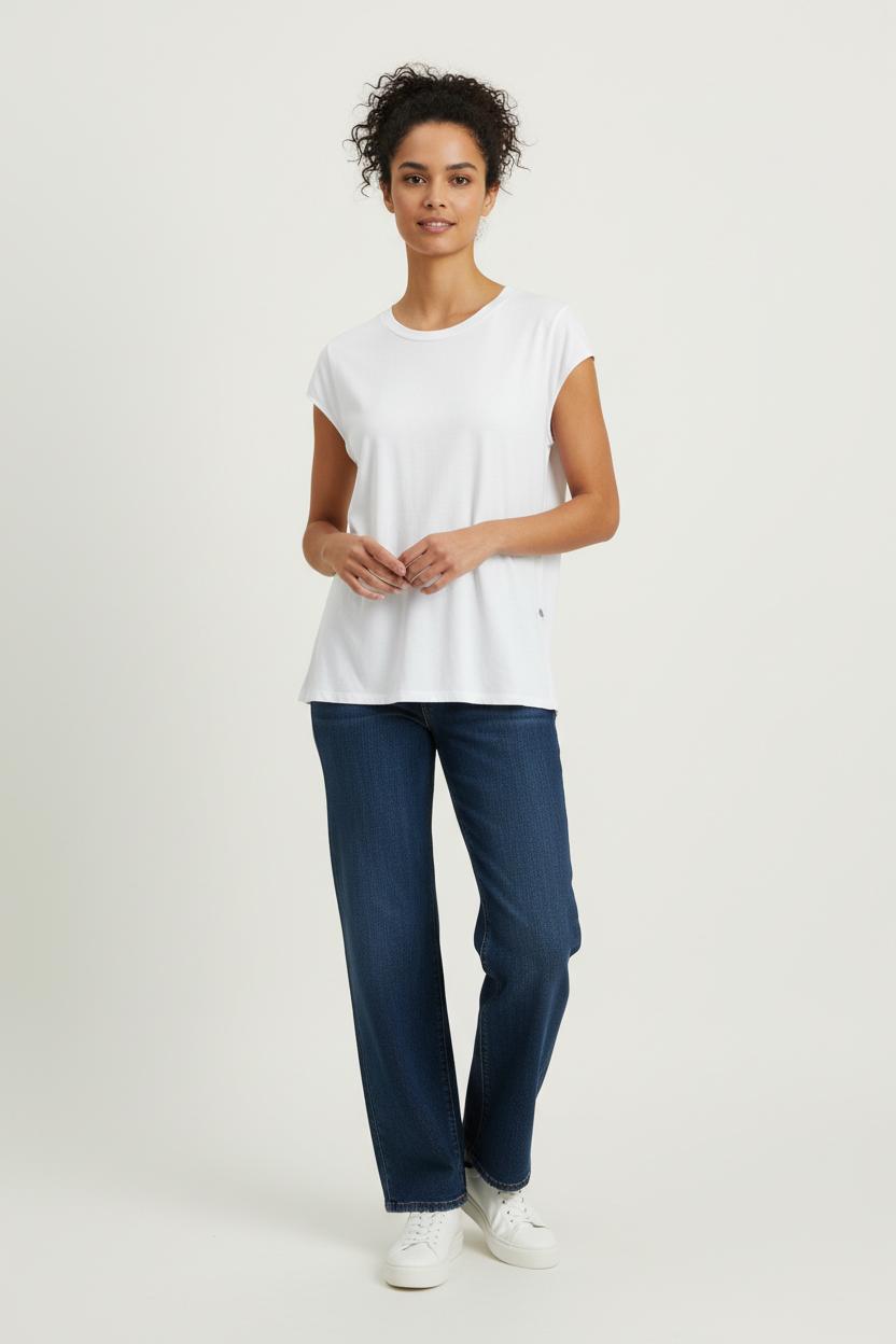 Tommy Badge T-shirt COMPTOIR DES COTONNIERS - Seconde main White