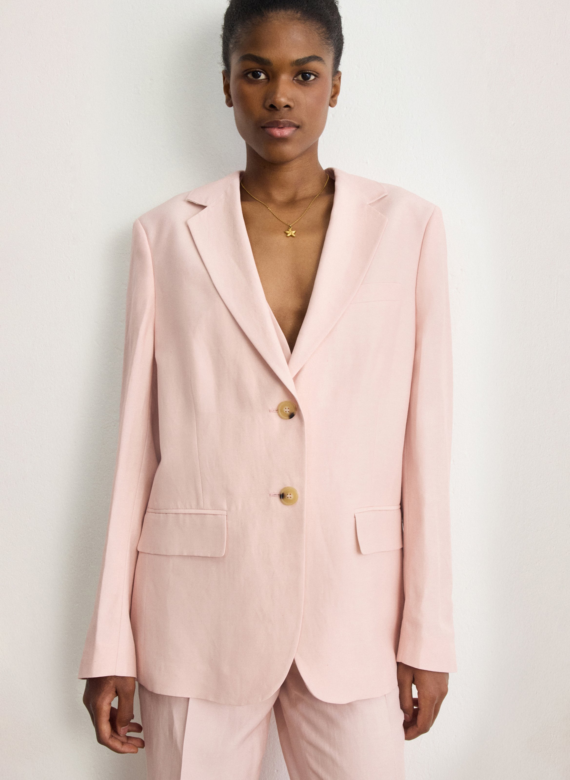 Veste tailleur droite PABLO Rot