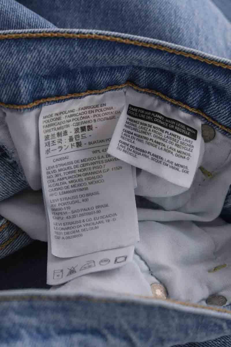 - Straight-leg jeans
- 5 pockets
- Straight cut
- Faded effect LEVI'S - Seconde main Blue