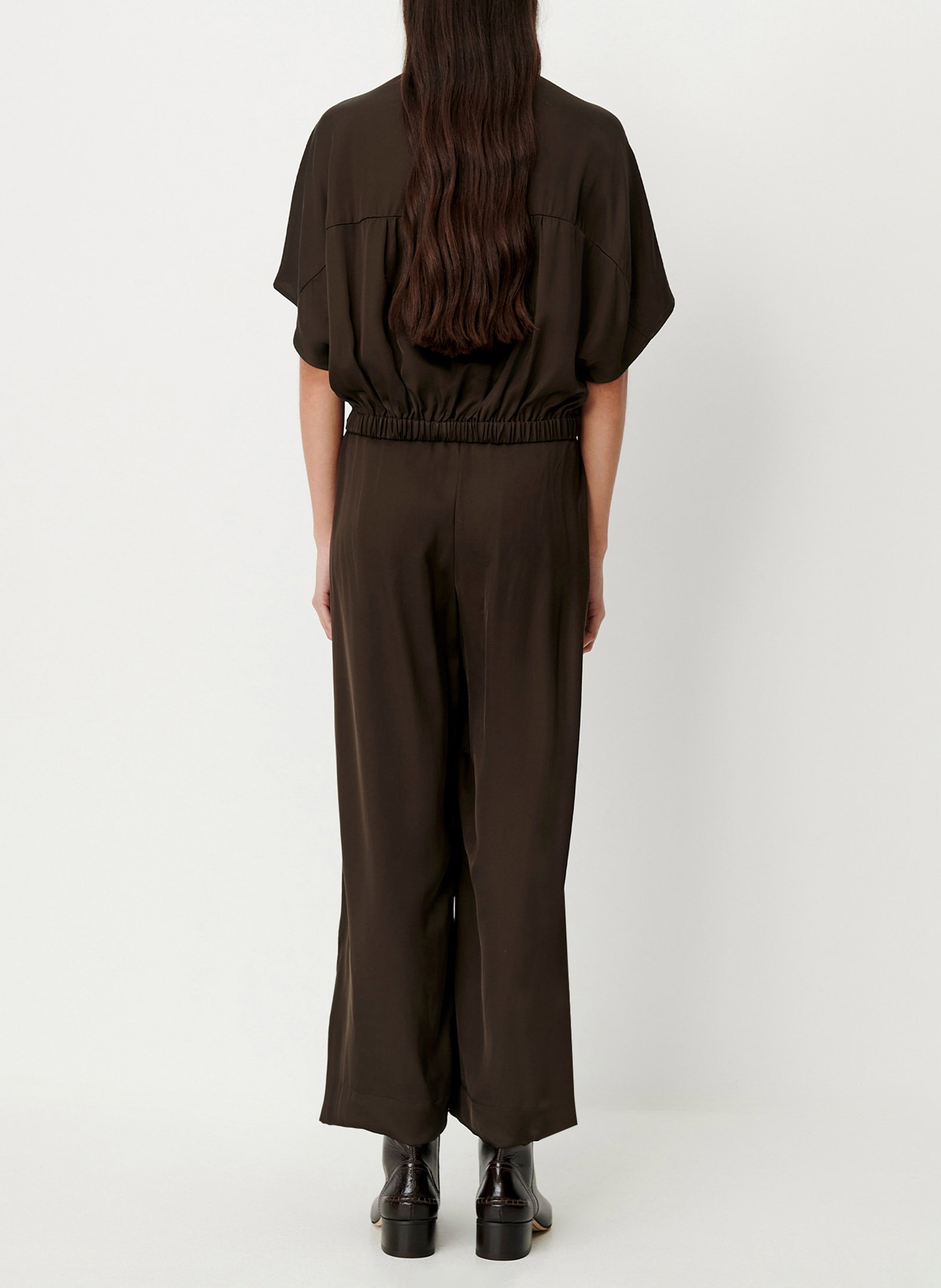 Chemise droite col classique | Marron SESSUN Femme
