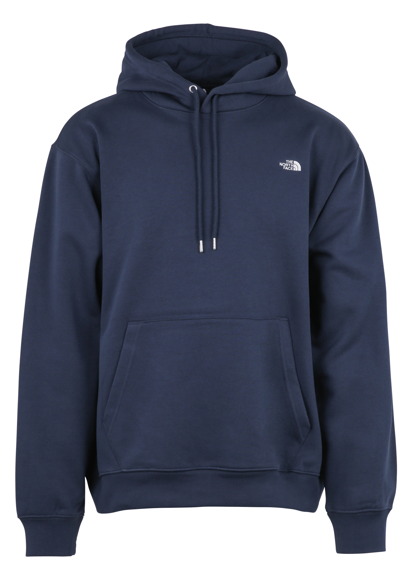Gerade geschnittenes Kapuzensweatshirt aus Baumwoll-Mix THE NORTH FACE Blau