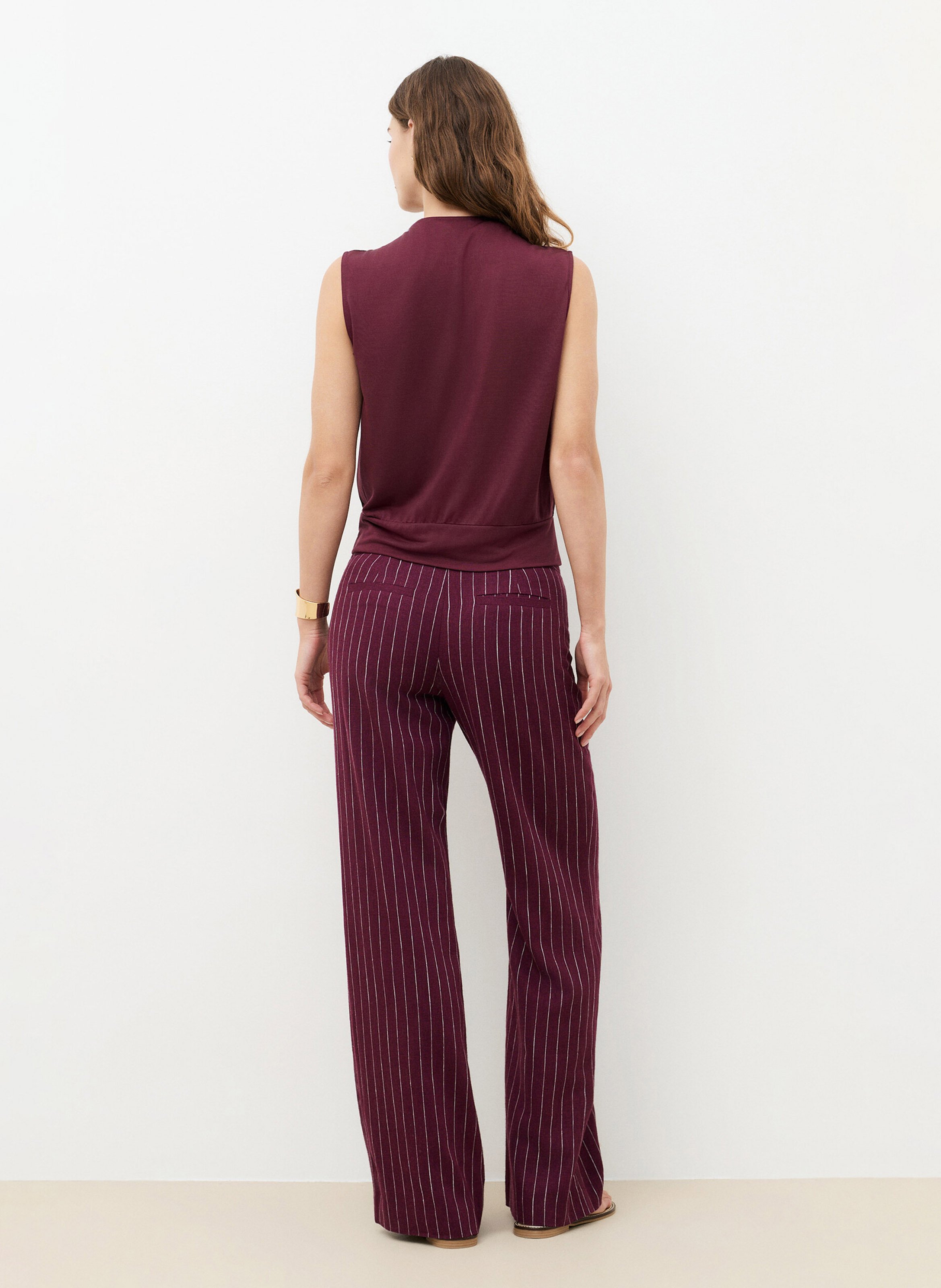Top col V CAROLL Violet