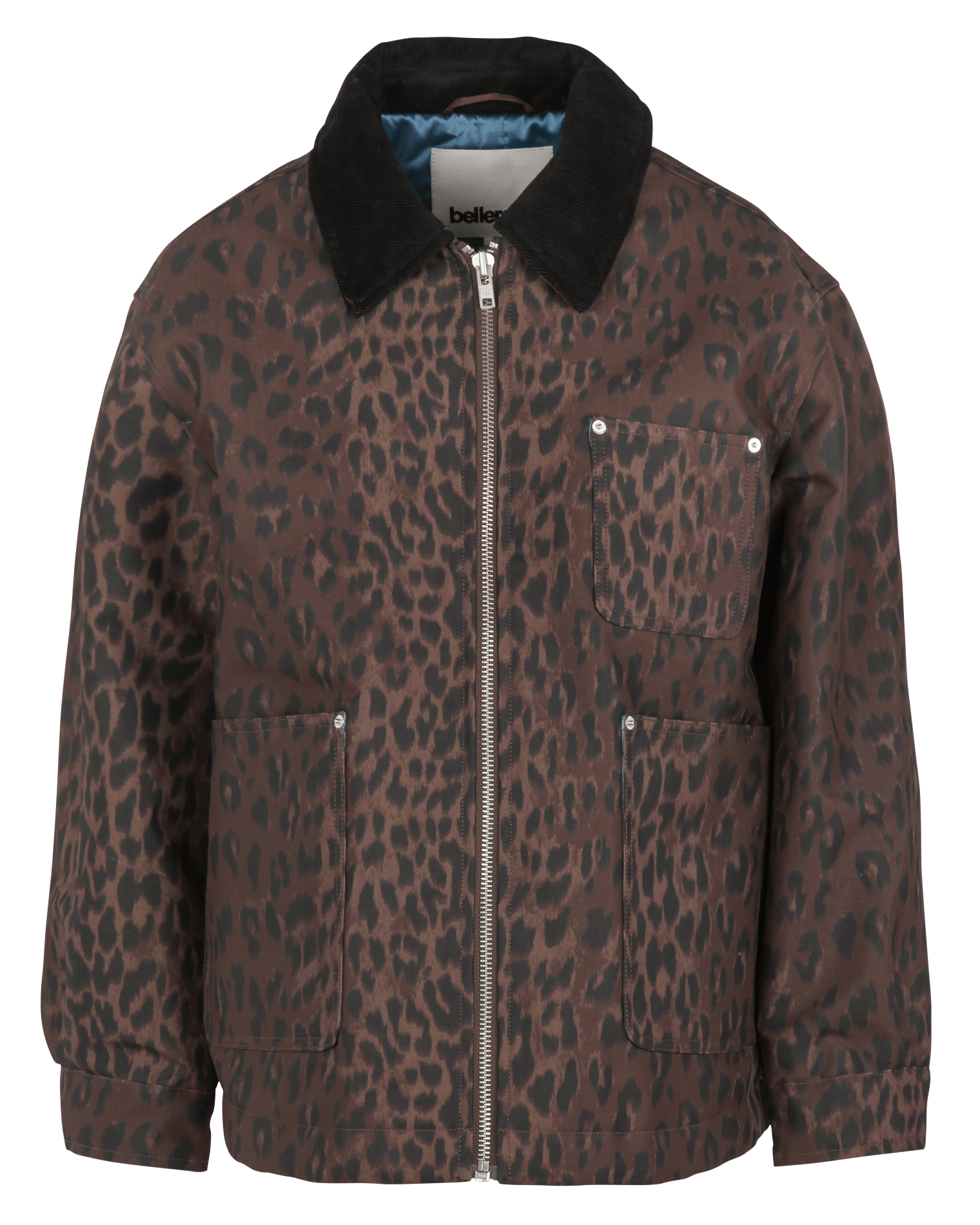 Jacke mit klassischem Kragen BELLEROSE Mehrfarbig