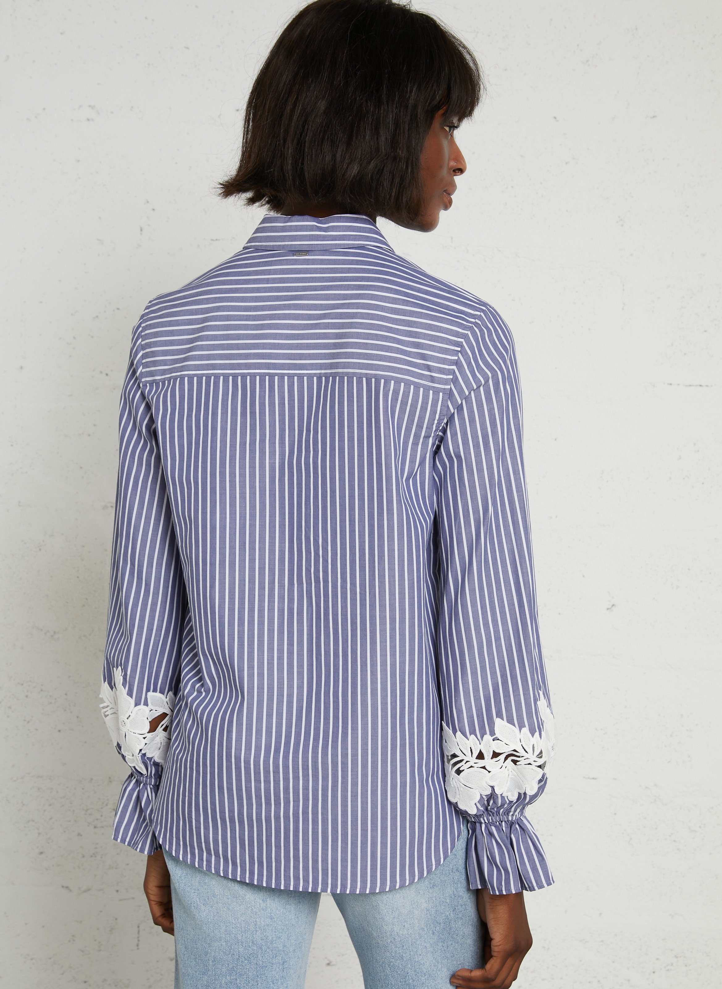 Checked shirt IKKS Blue