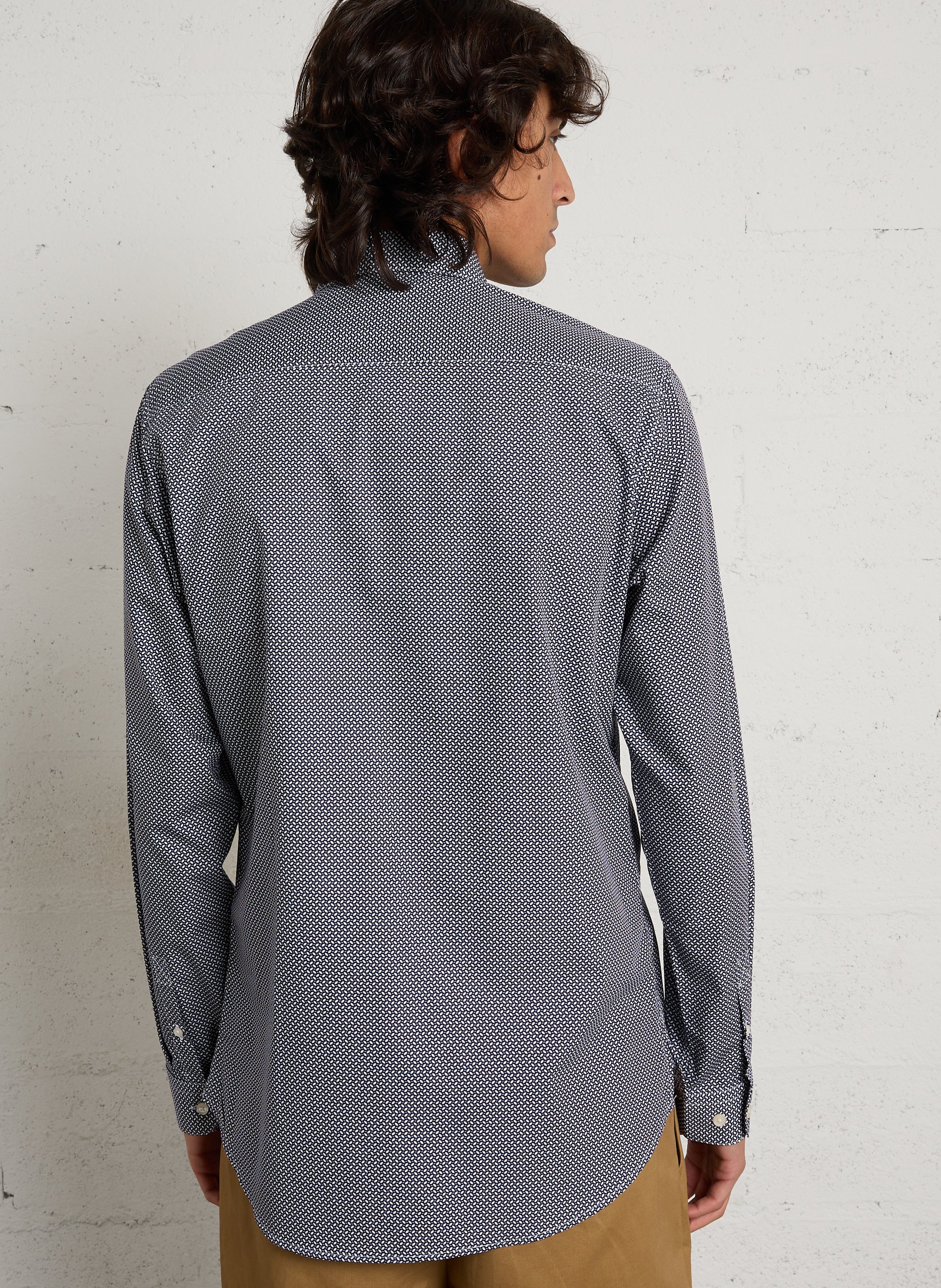 Pantalon droit en coton MINIMUM Marron