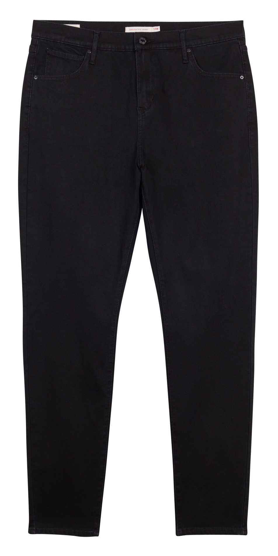 High-waisted skinny jeans LEVI'S Black