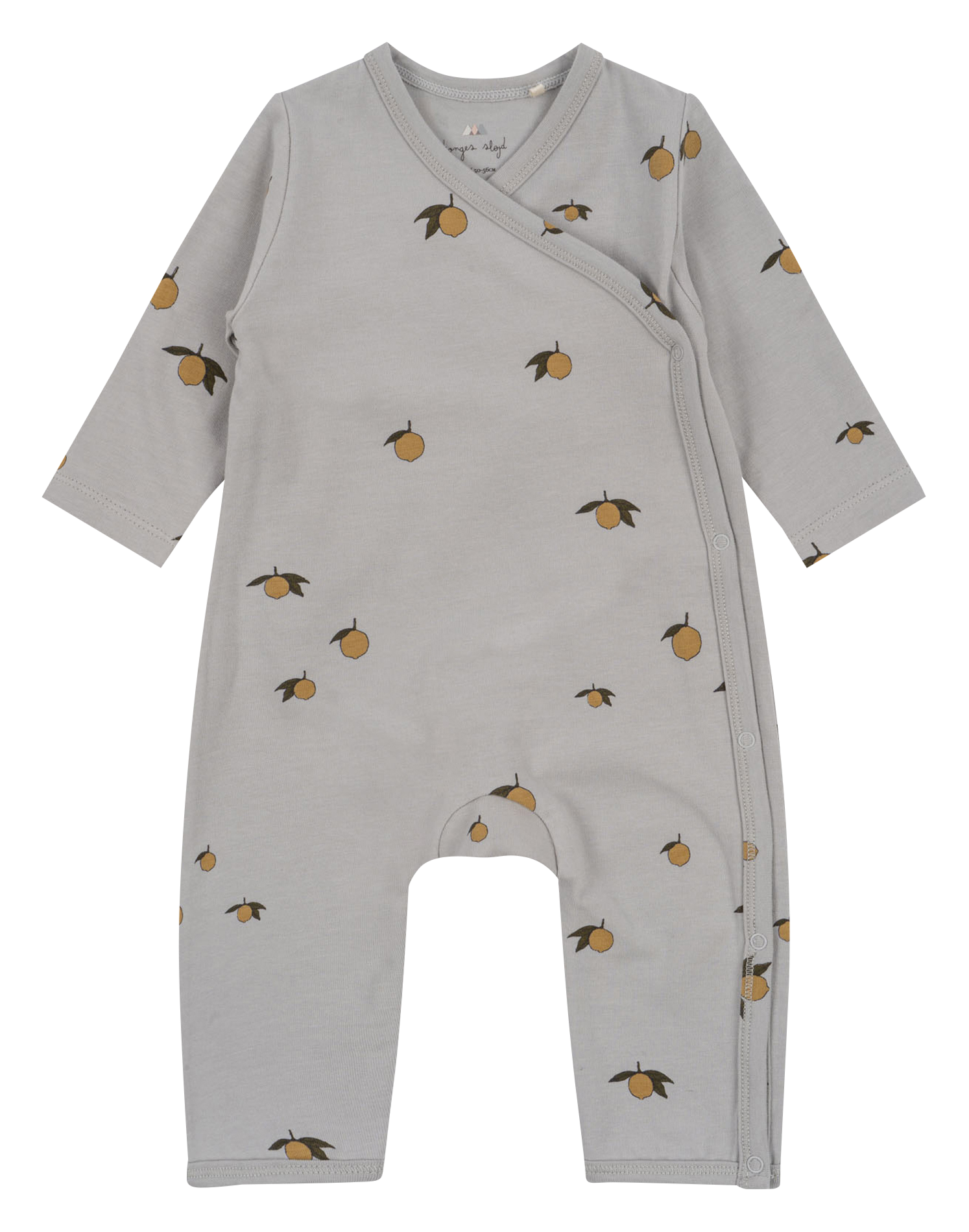 Body croisé à motifs en coton bio  KONGES SLOJD Bleu