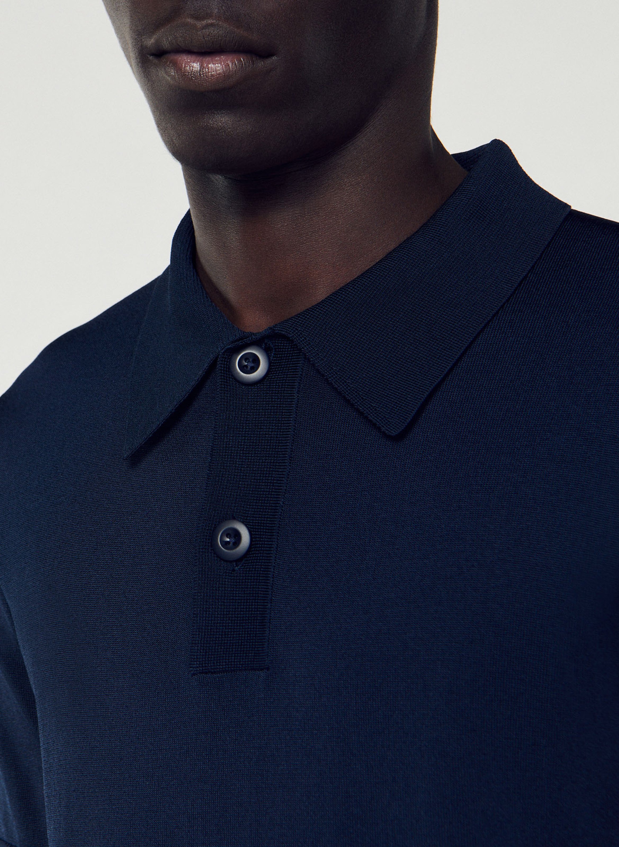 Polo regular fit  SANDRO Bleu
