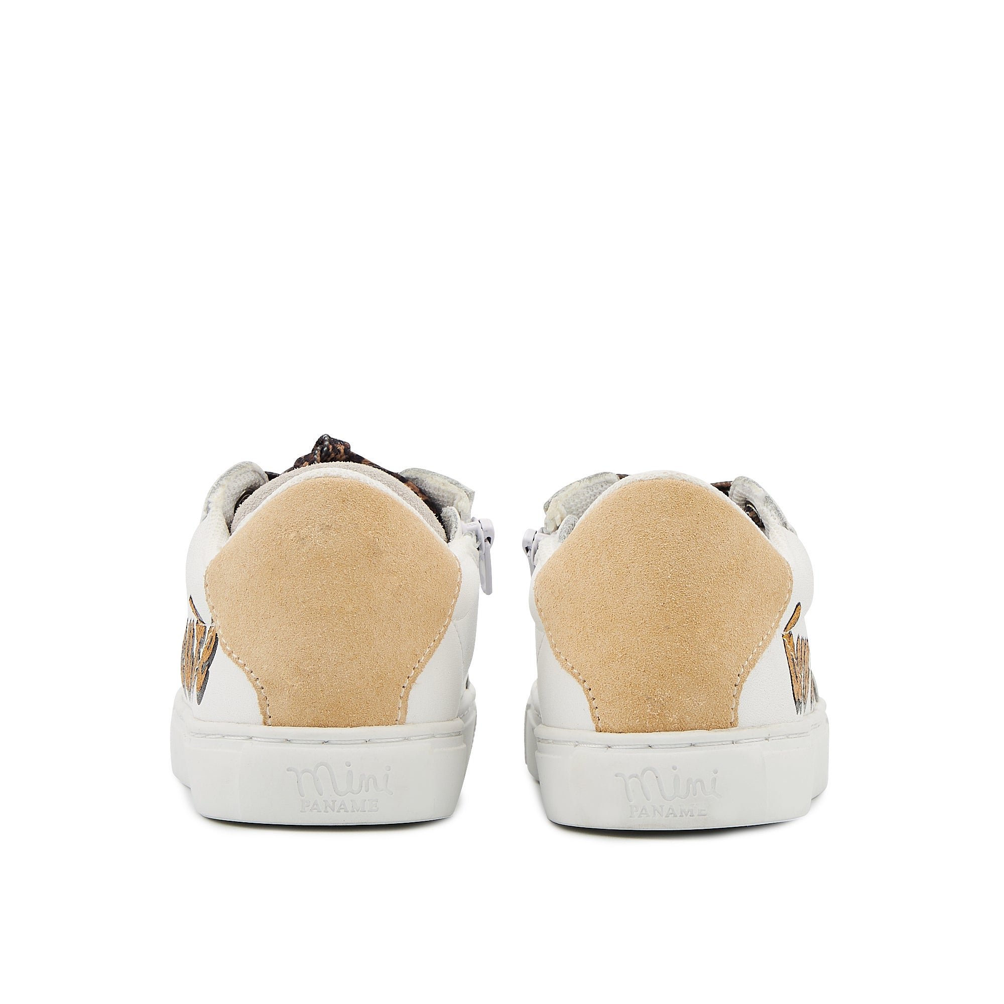 Leather sneakers BONS BAISERS PARIS White