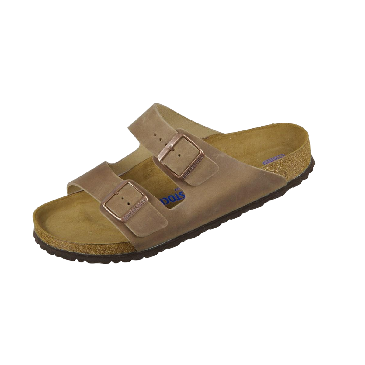 Faux leather sandals BIRKENSTOCK Brown