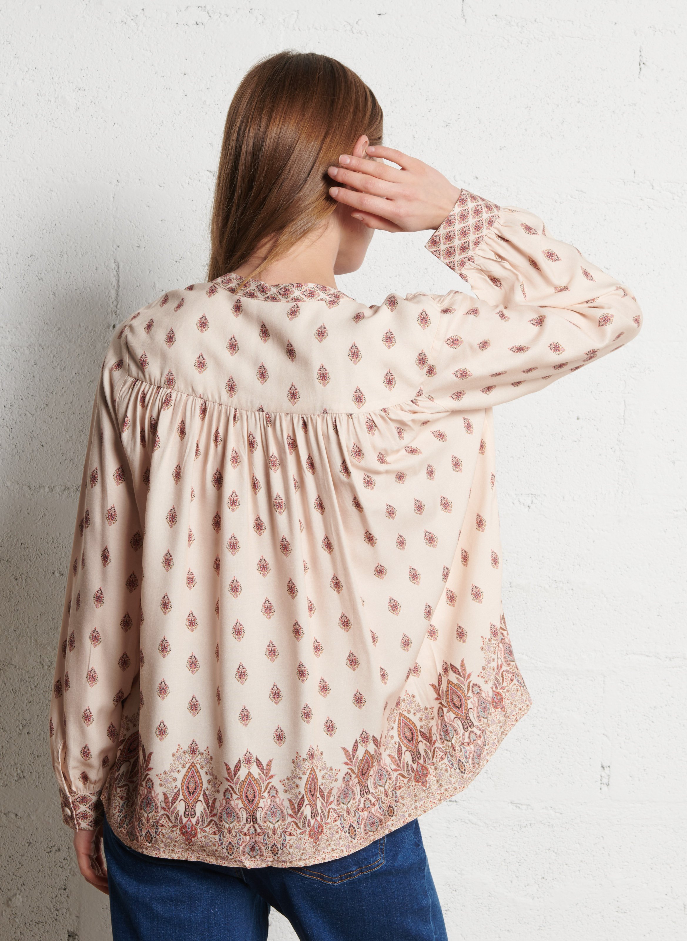 Loose-fit printed blouse LA PETITE ETOILE Multicolored