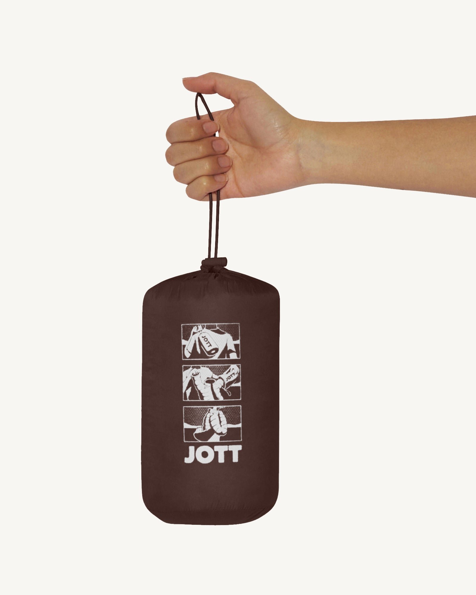 Lightweight padded jacket JOTT Brown