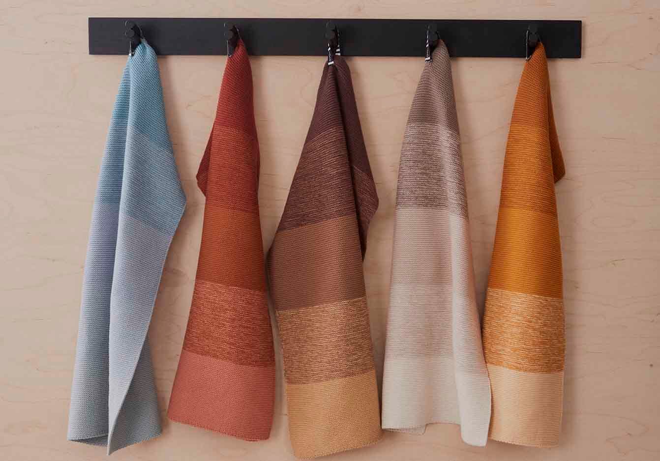 Organic cotton dish towel OYOY LIVING DESIGN Brown