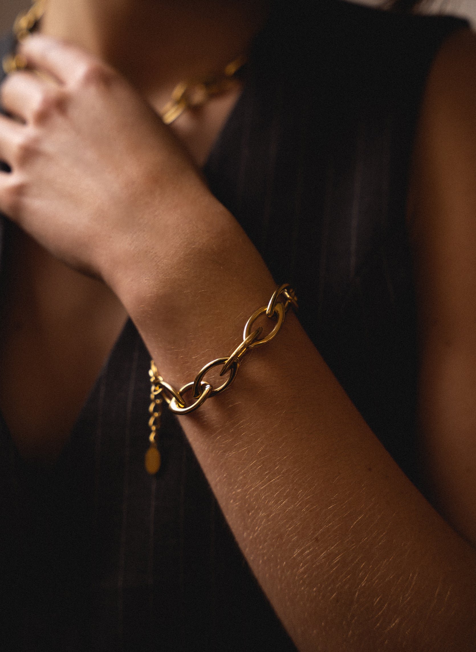 Lezat chain bracelet AEC Paris Golden