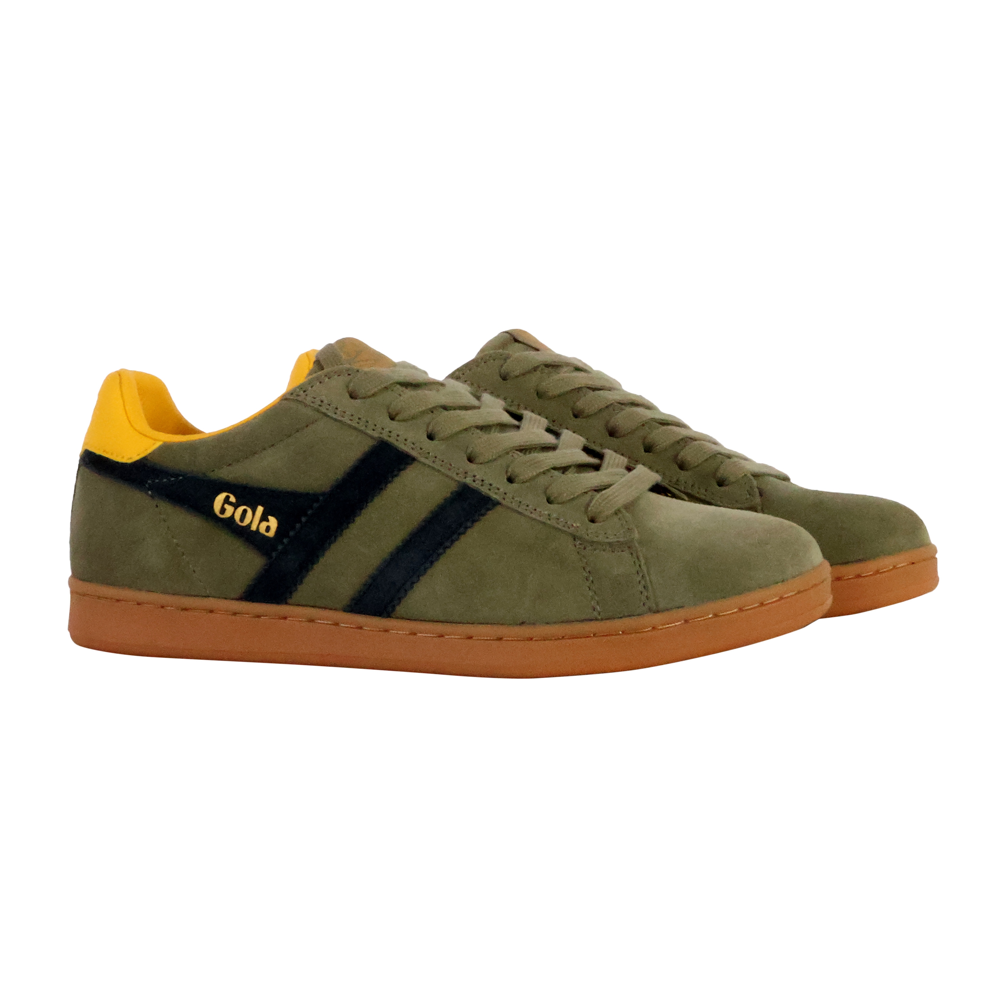 Leather sneakers equipe ii suede GOLA Khaki