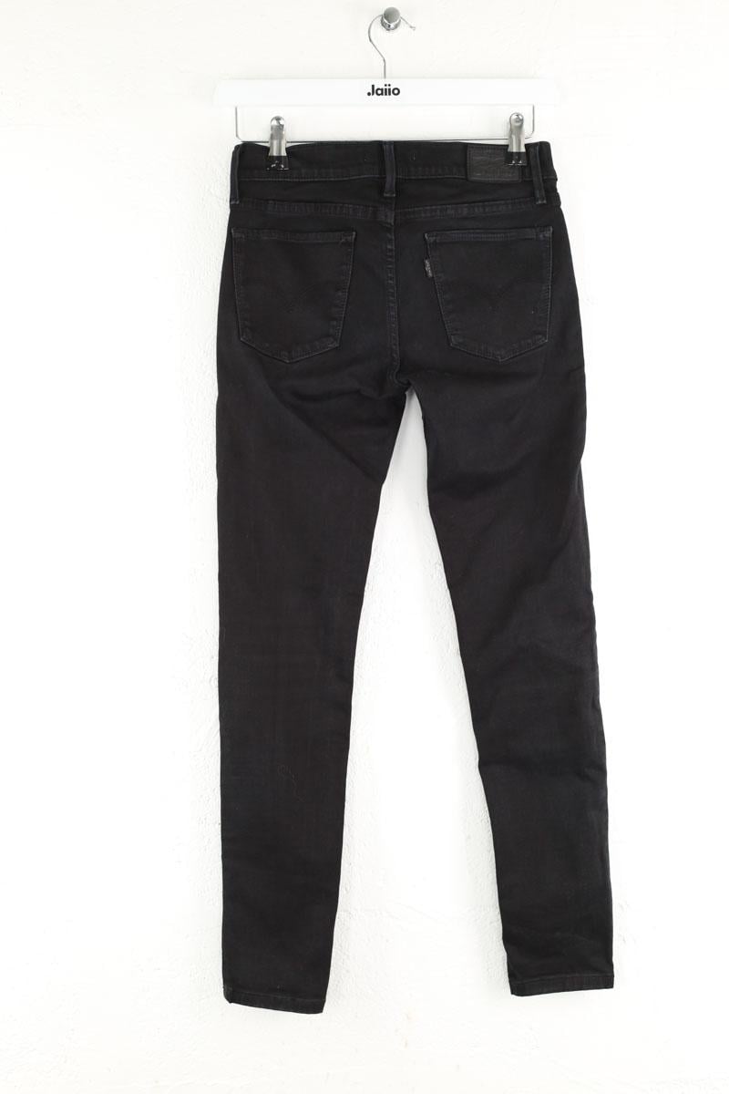 Cotton skinny jeans LEVI'S - Seconde main Black