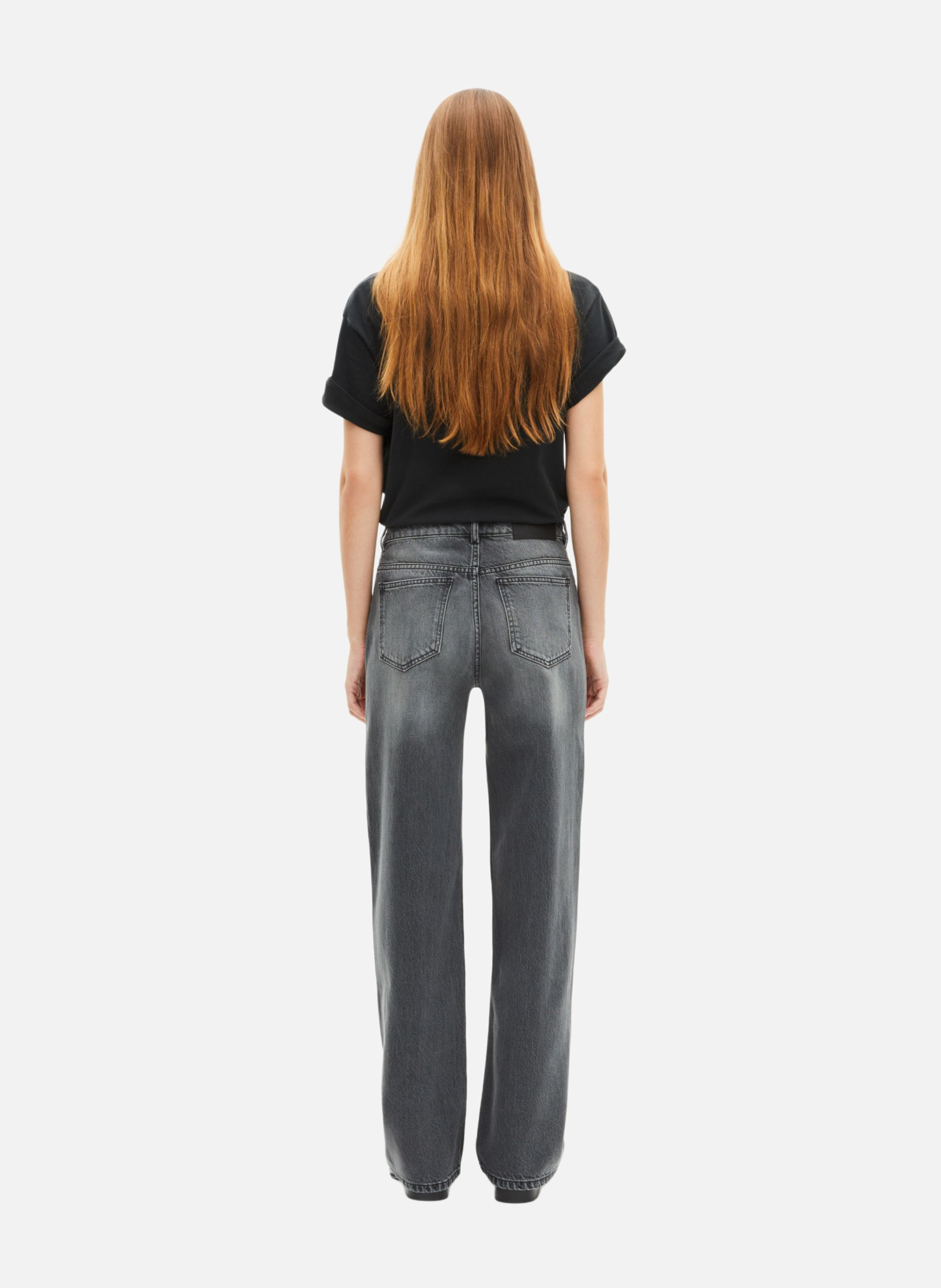 Straight cotton-blend pants THE KOOPLES Black