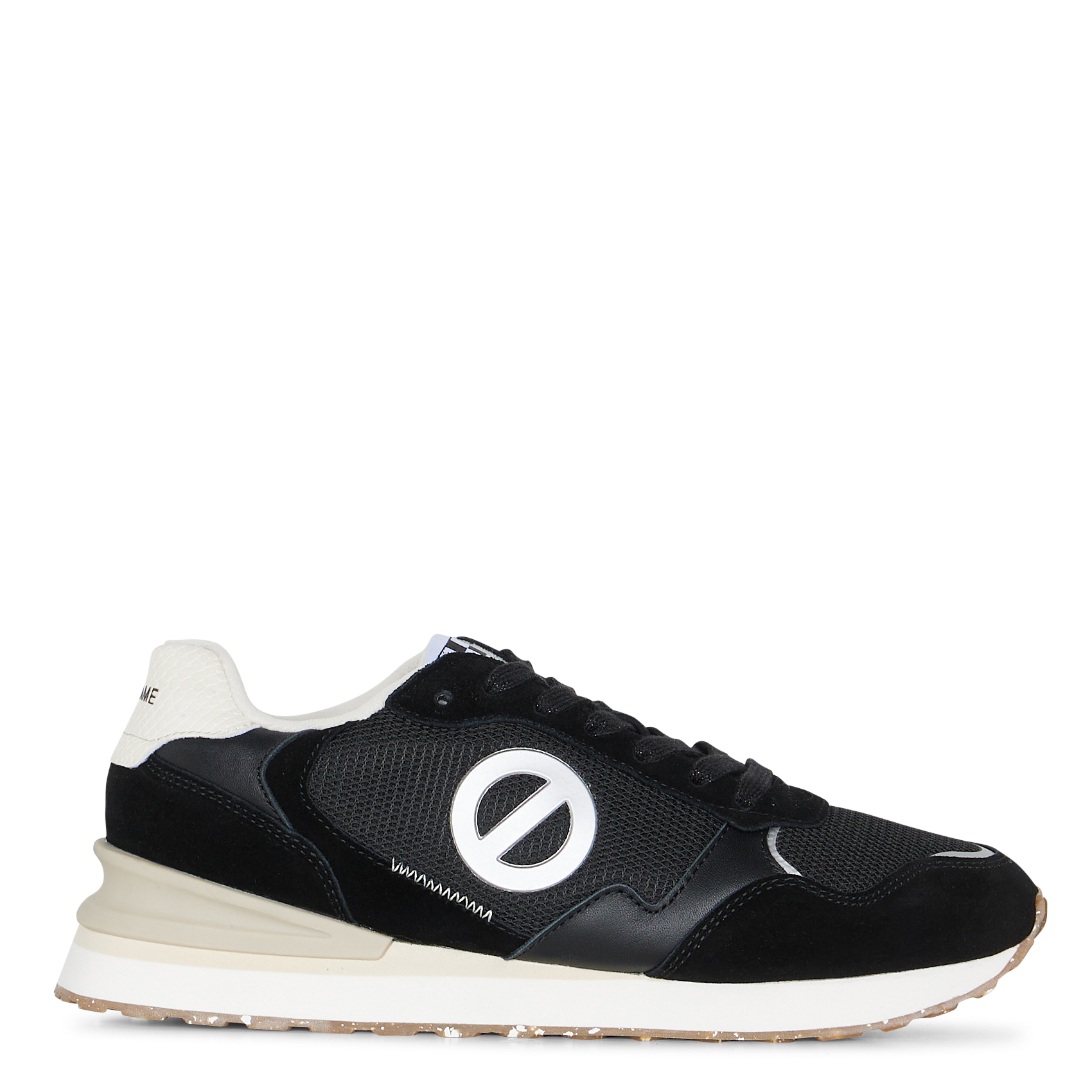 Zapatillas bajas con cuña NO NAME Negro