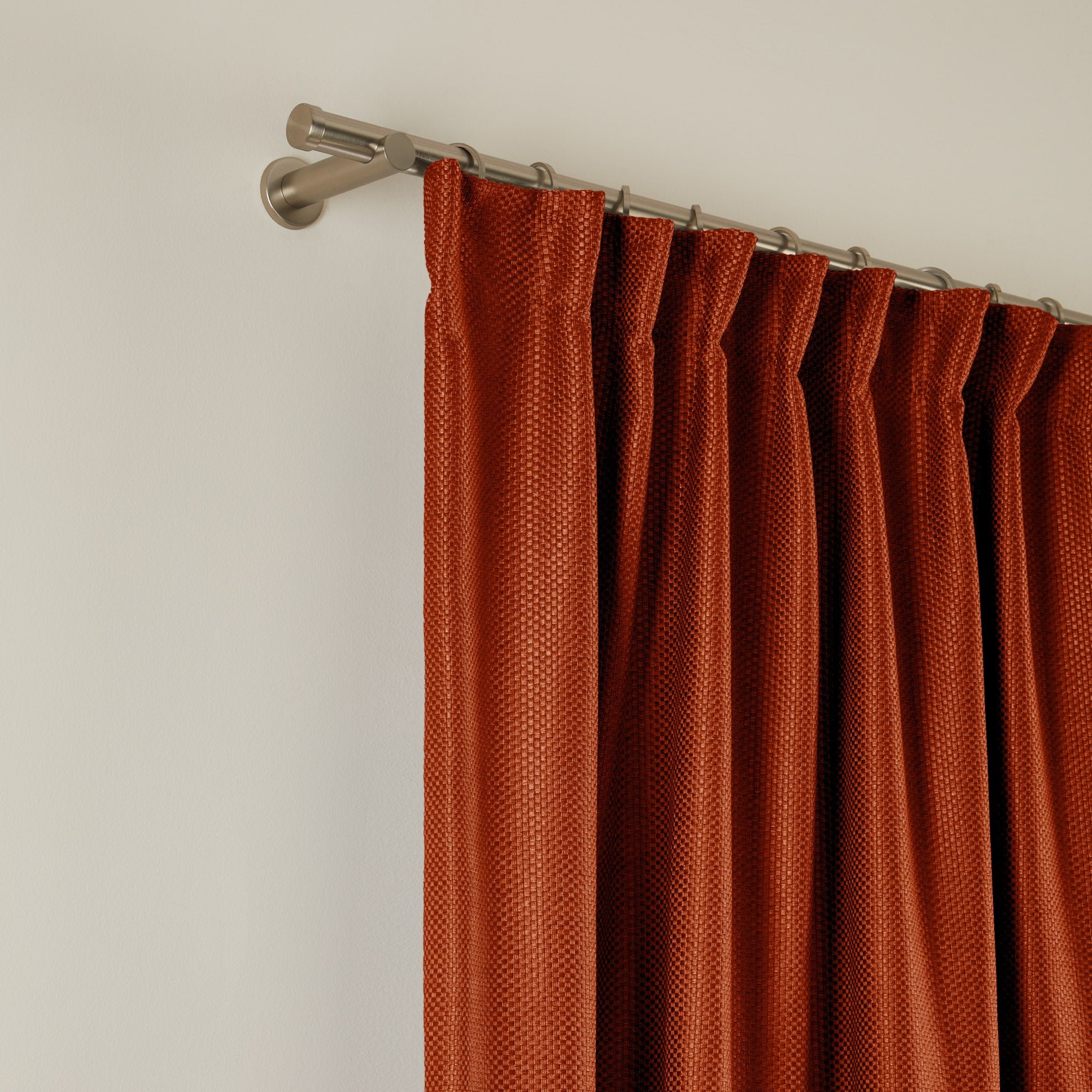 Rideau à galon fronceur MADURA Orange