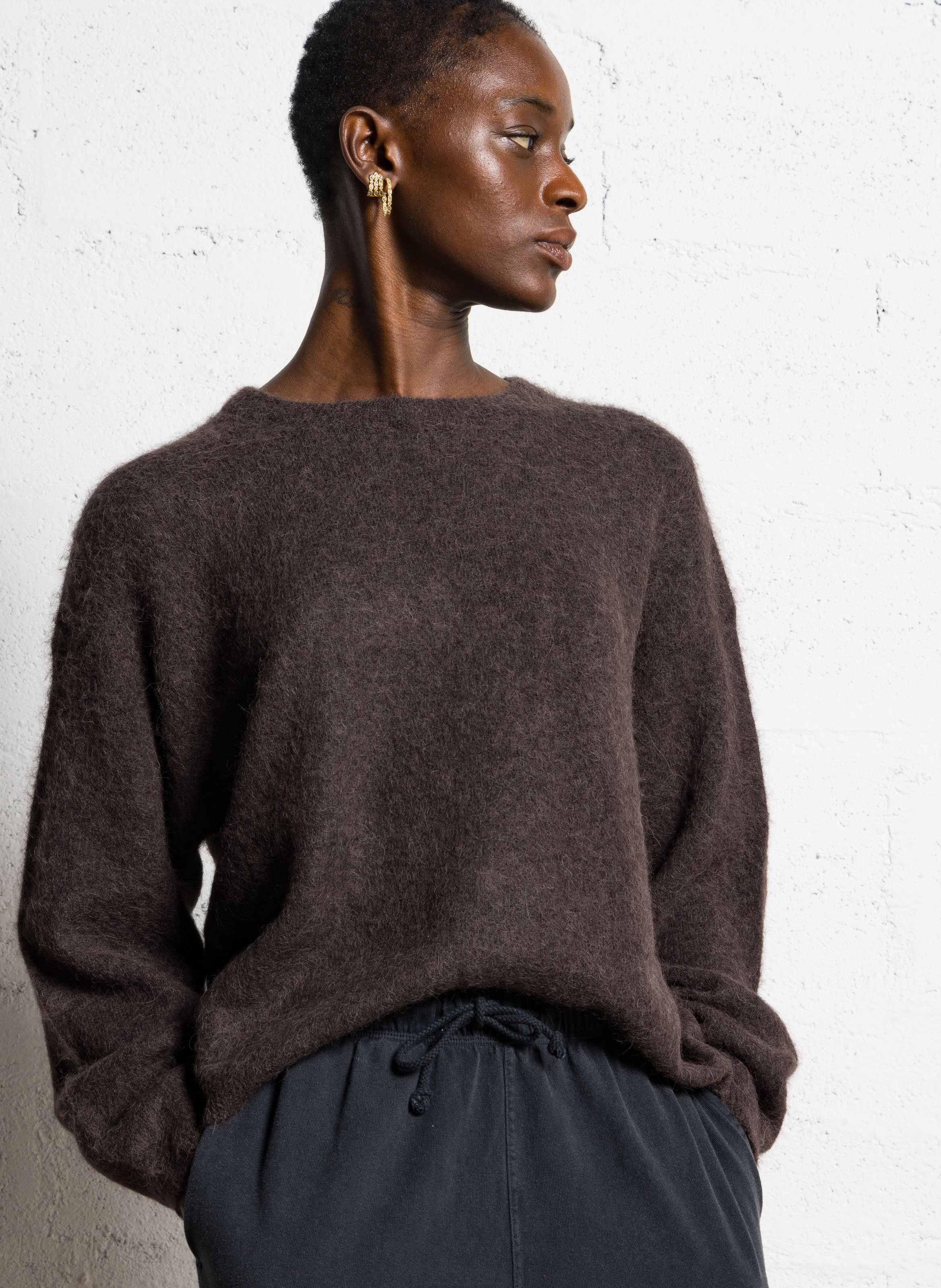 Gerader Pullover aus Alpakamischung AMERICAN VINTAGE