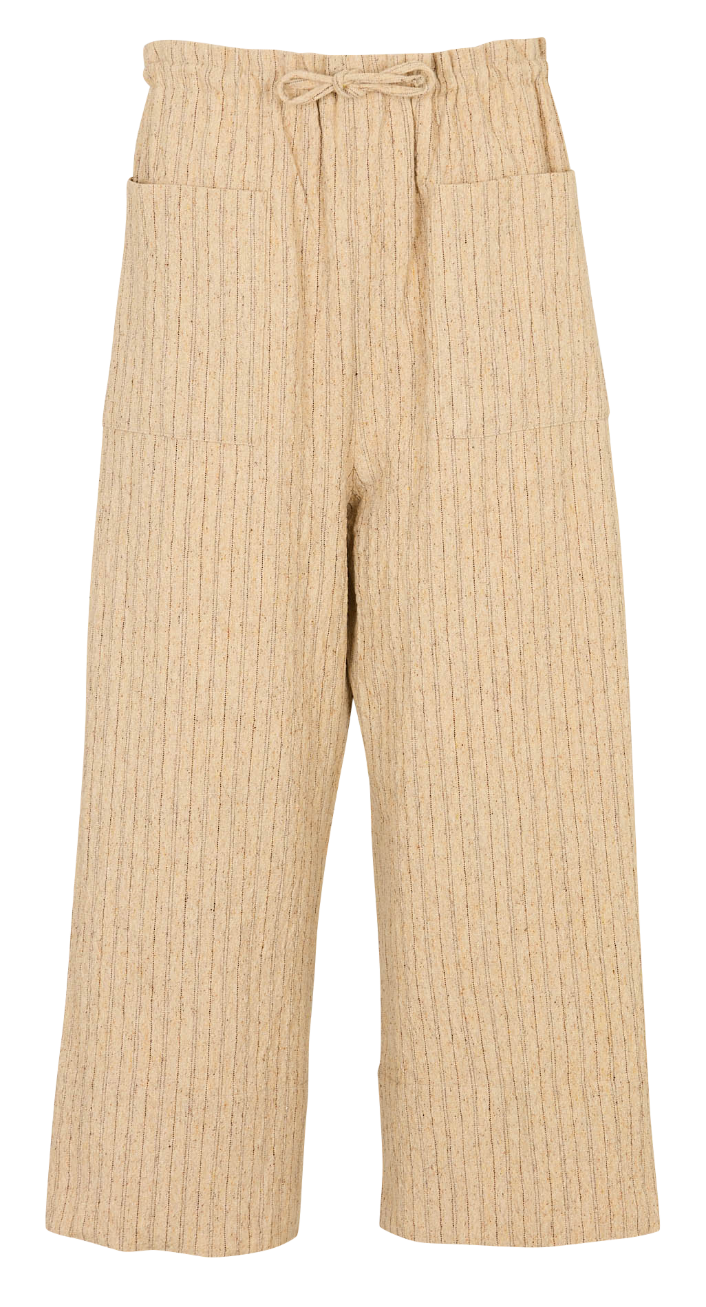 Straight-fit broek van wolmix HOD PARIS Beige