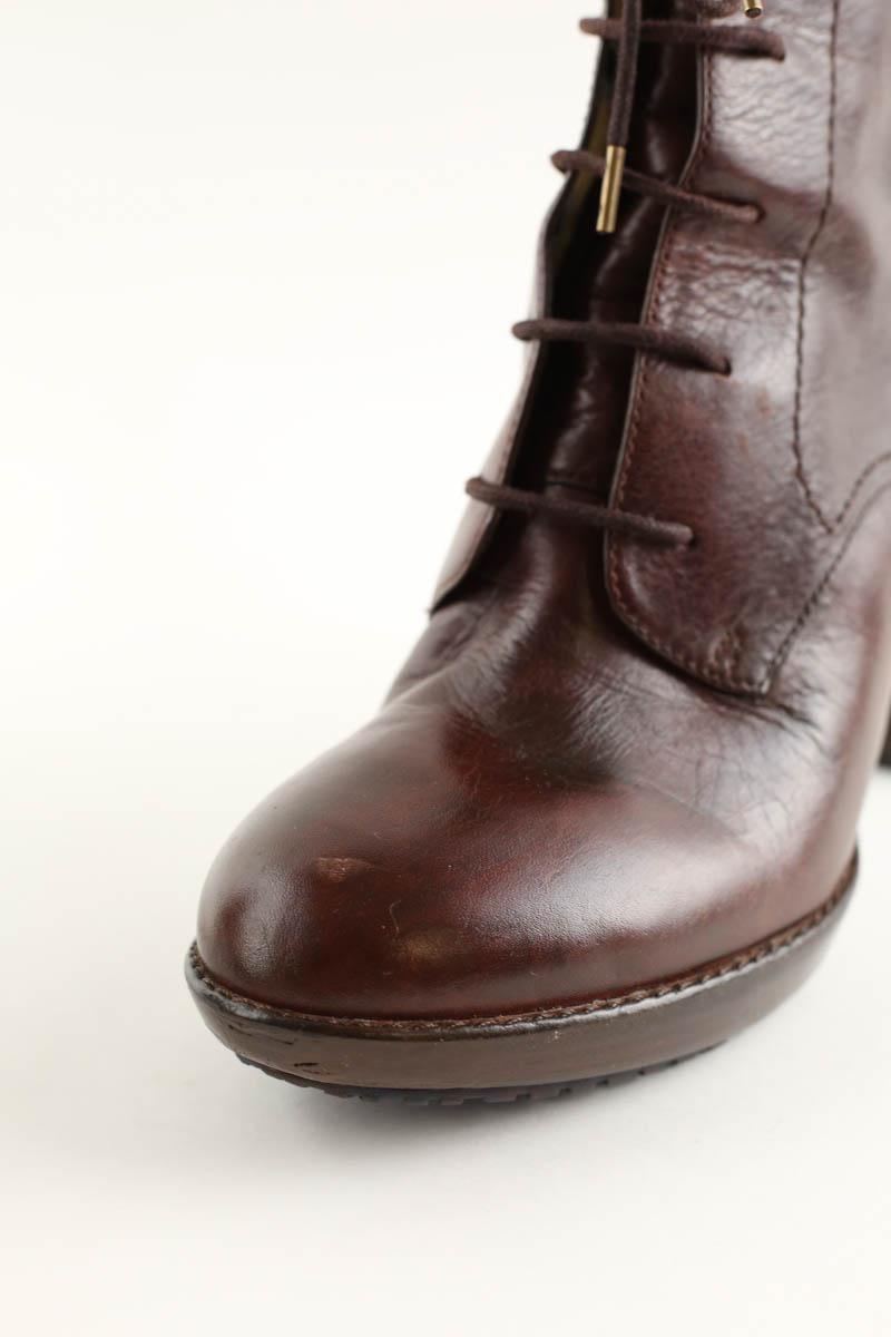 Lace-up ankle boots PAUL SMITH - Seconde main Brown