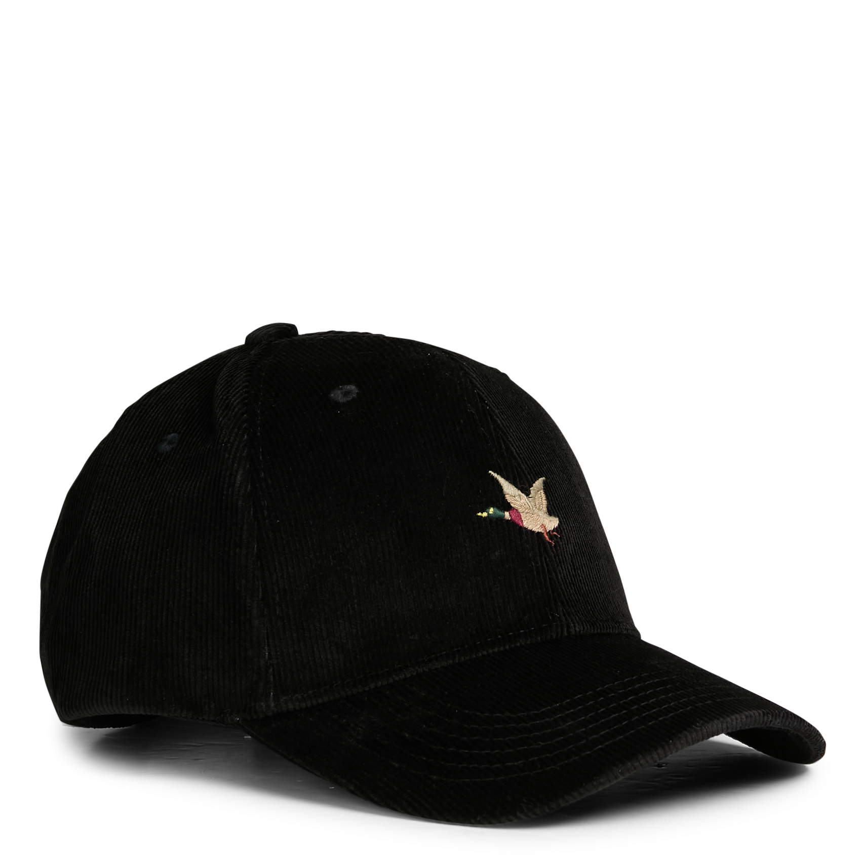 Casquette en coton côtelé CHEVIGNON Noir