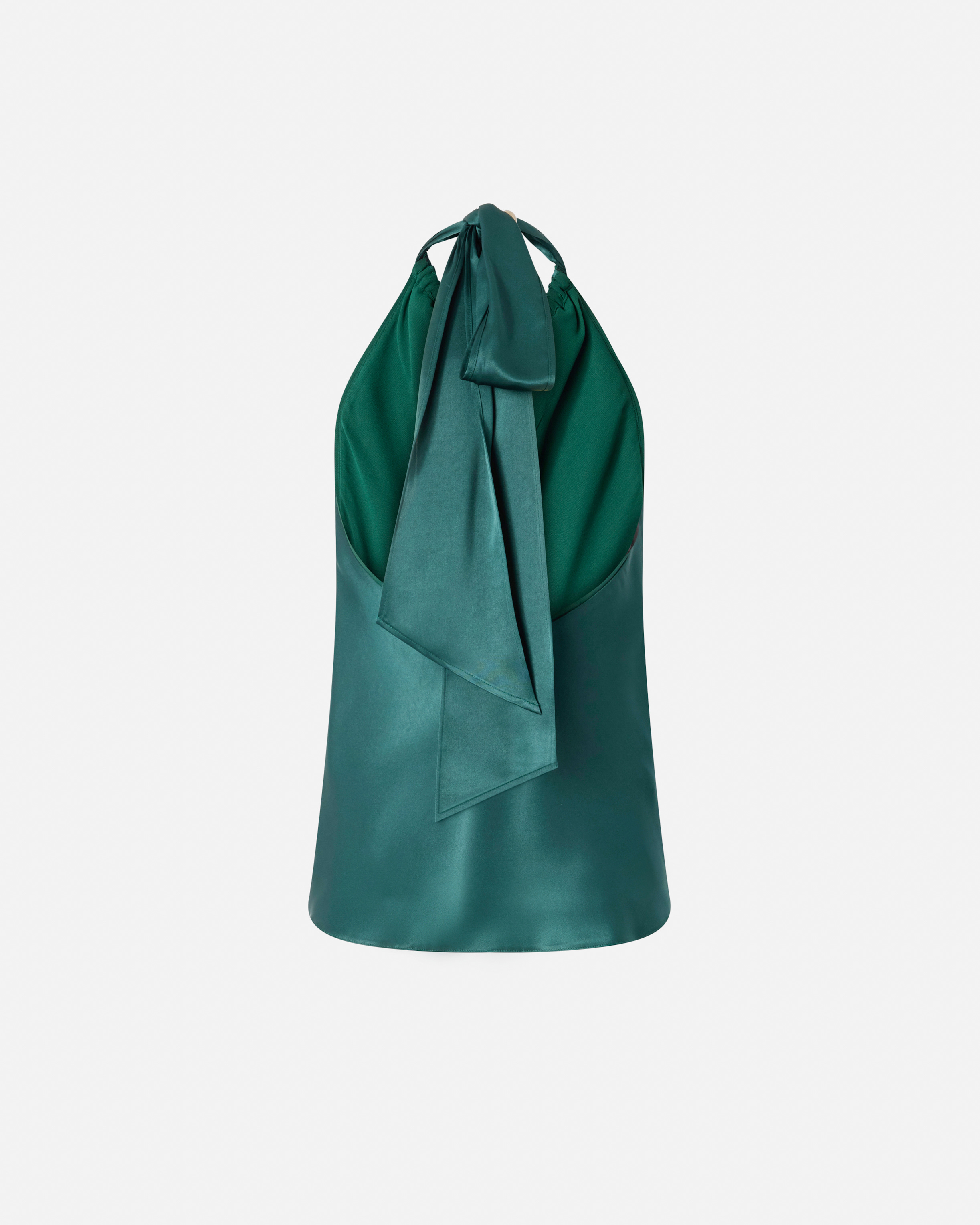 Backless top PINKO Green