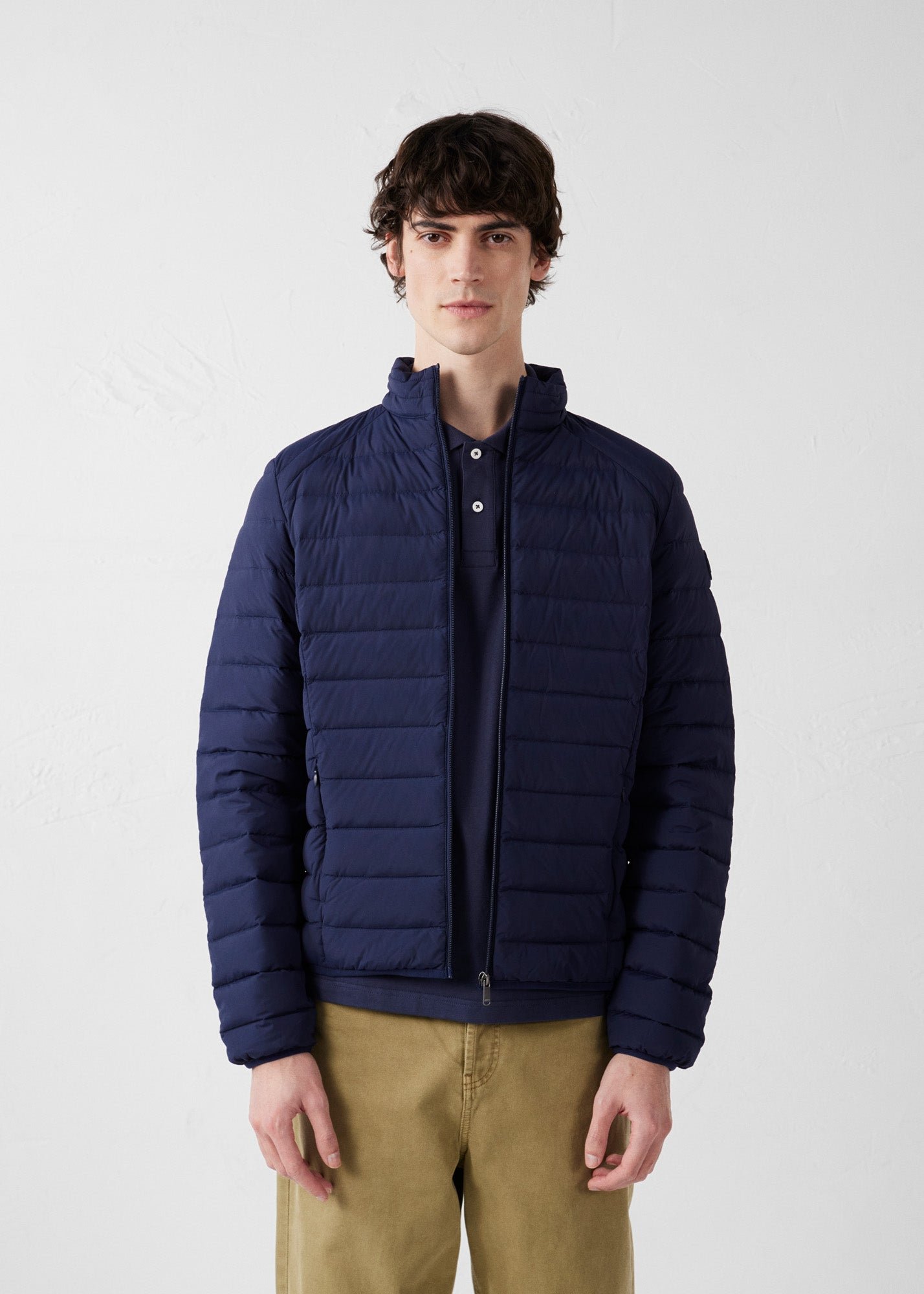 Stretch light down jacket Aragon JOTT Blue